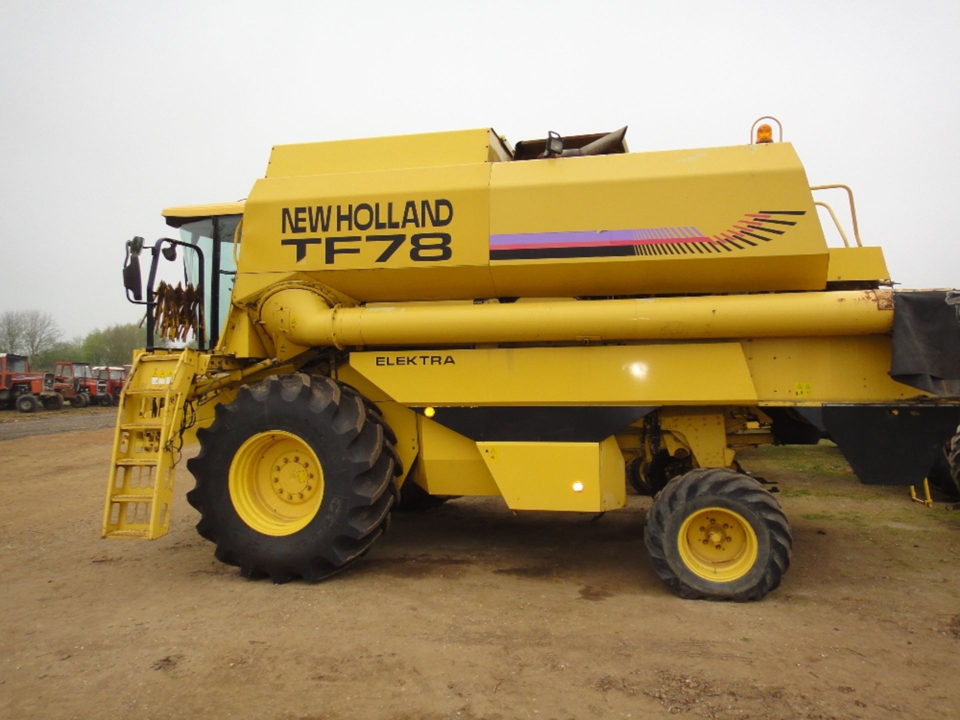 New Holland TF Elektra 78 Combine With 24ft Cut. P Reg. Ser.No.131661 - Image 2 of 12