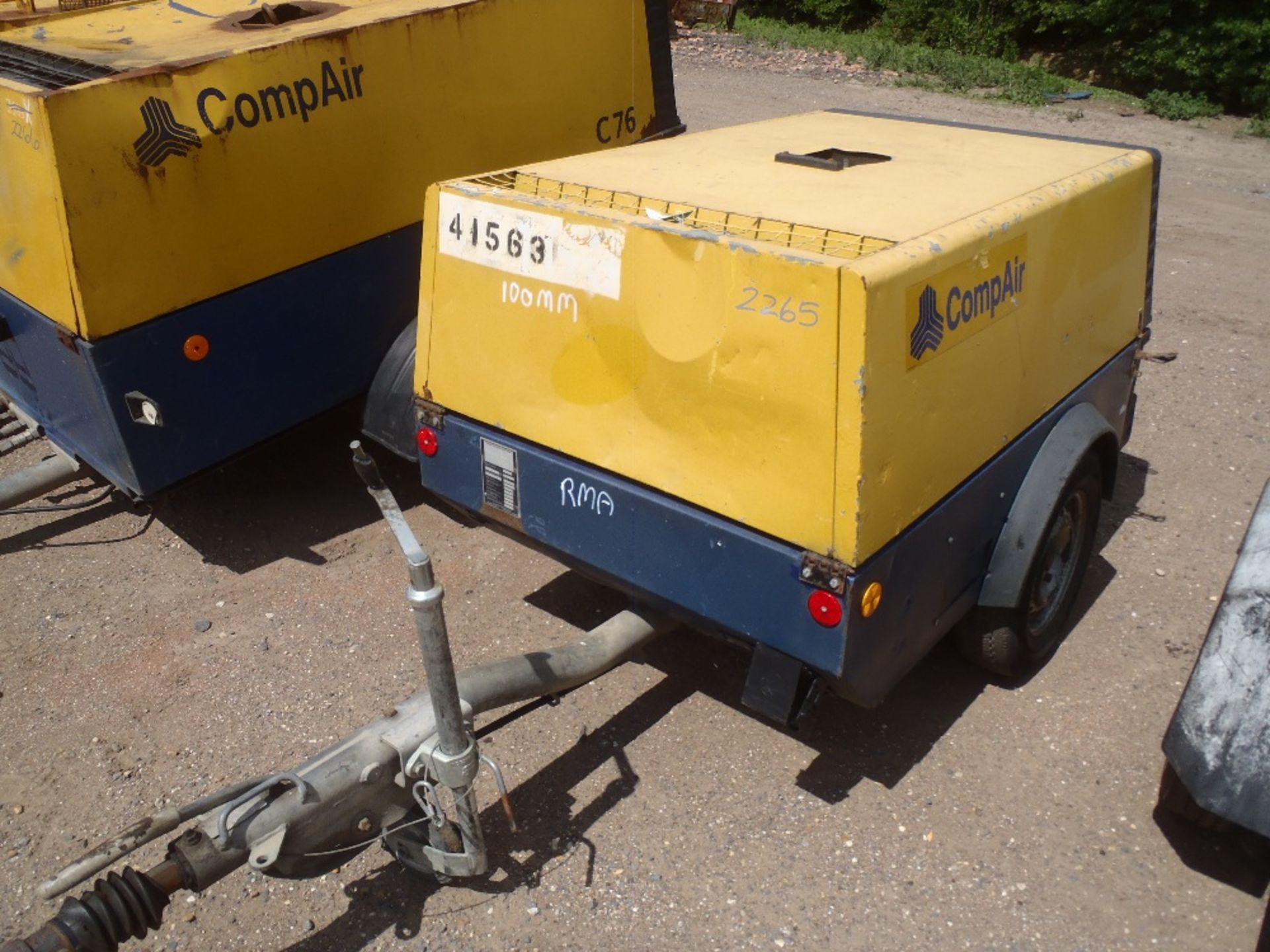 2007 Compair C20GS Fast Tow Compressor