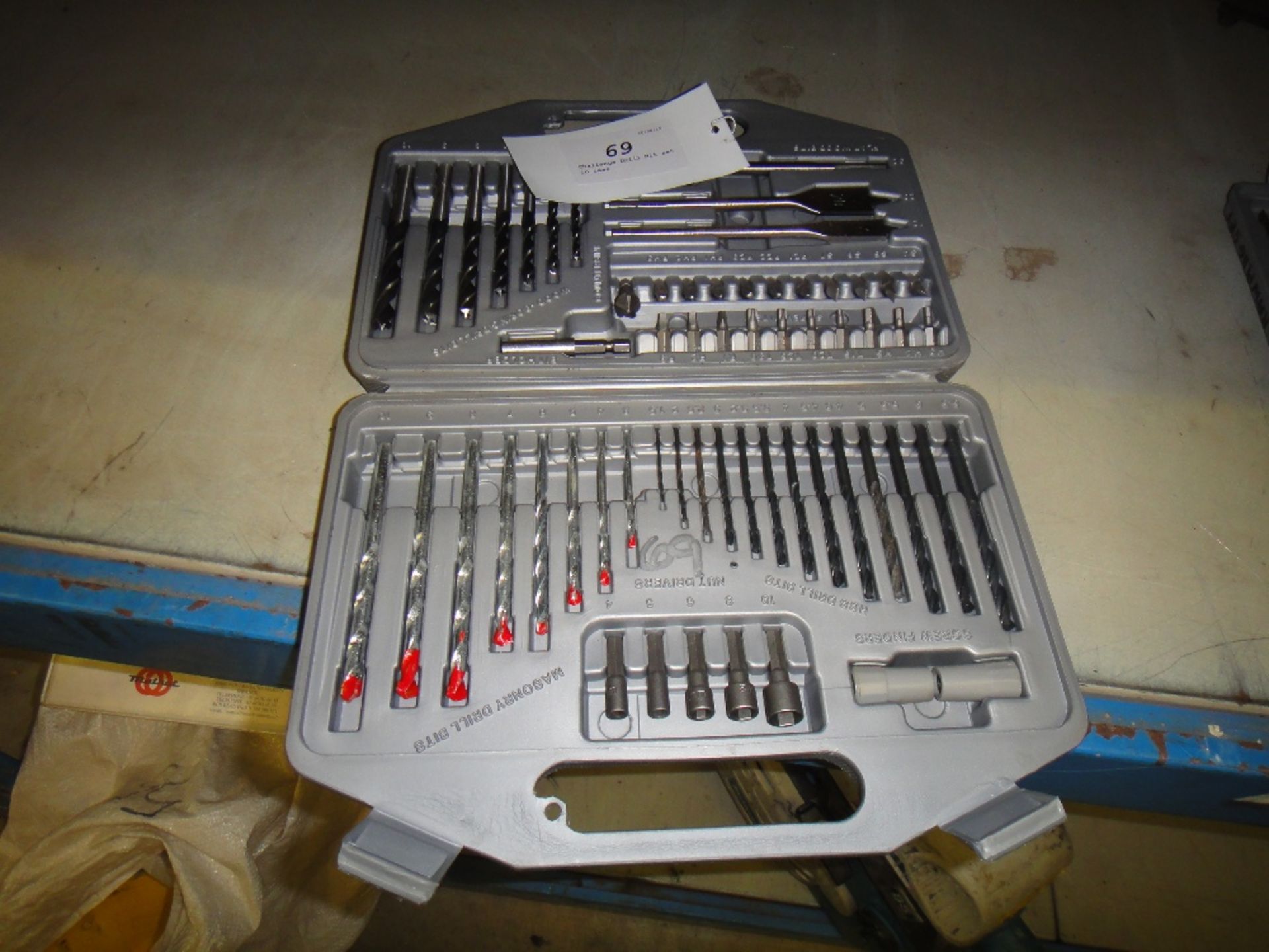 Challenge Drill Bit set in case