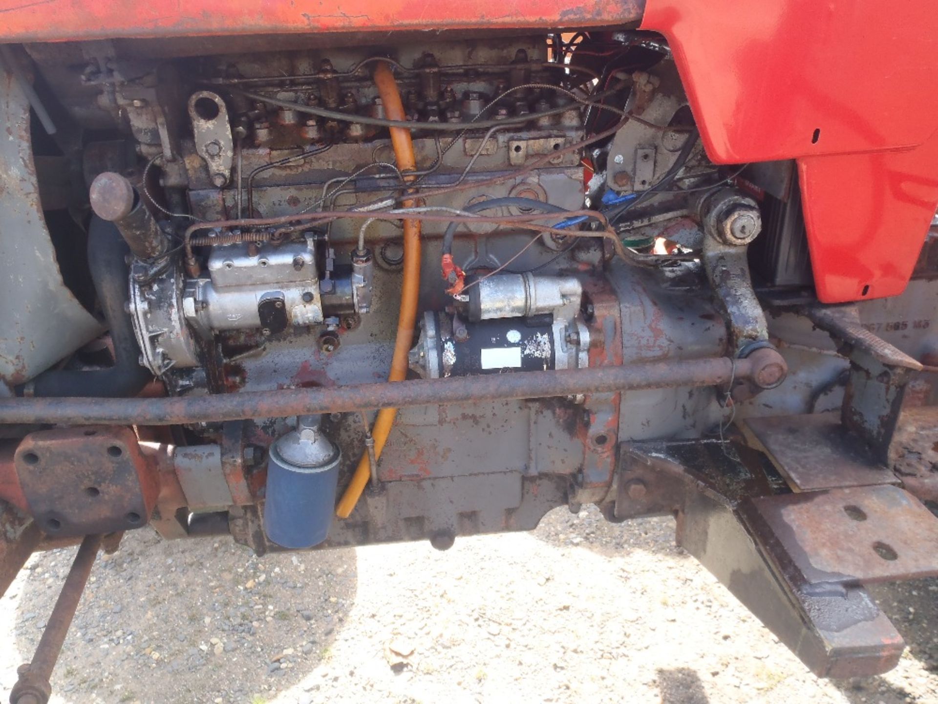 Massey Ferguson 188 Tractor with 4 Stud Fuel Pump Ser.No. 581656 - Image 5 of 8