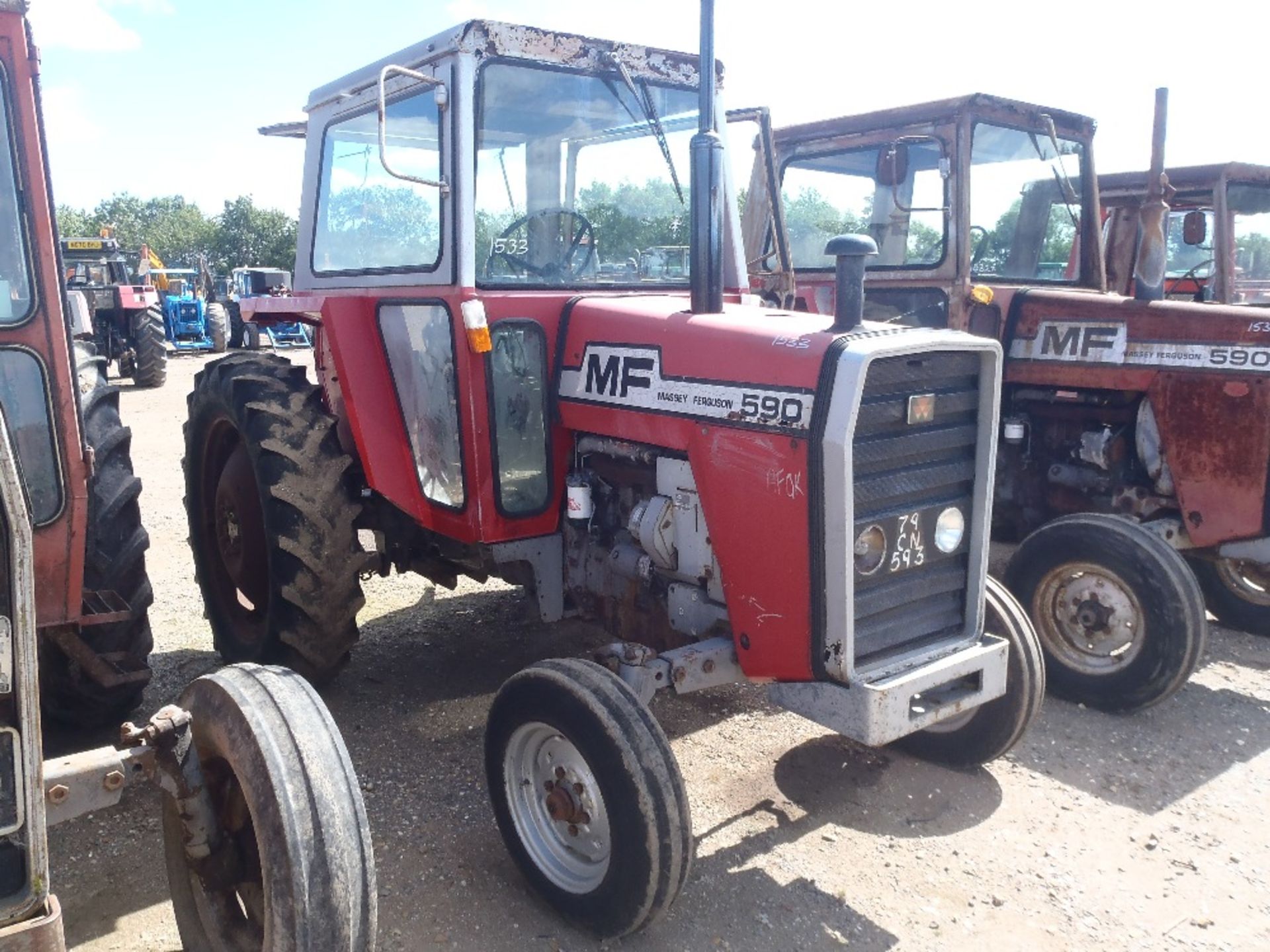 Massey Ferguson 590 Tractor Ser.No. Z196006 - Image 6 of 8