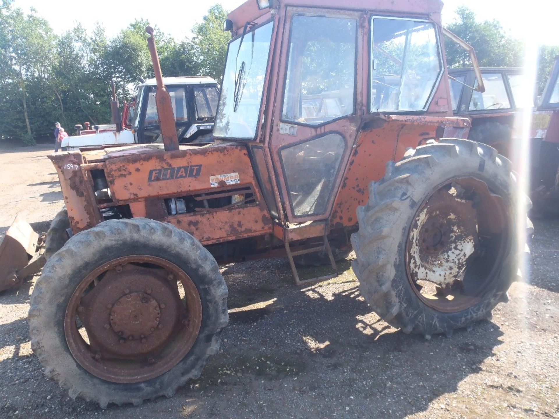 Fiat 780 4wd 80hp Tractor with Power Steering. No V5