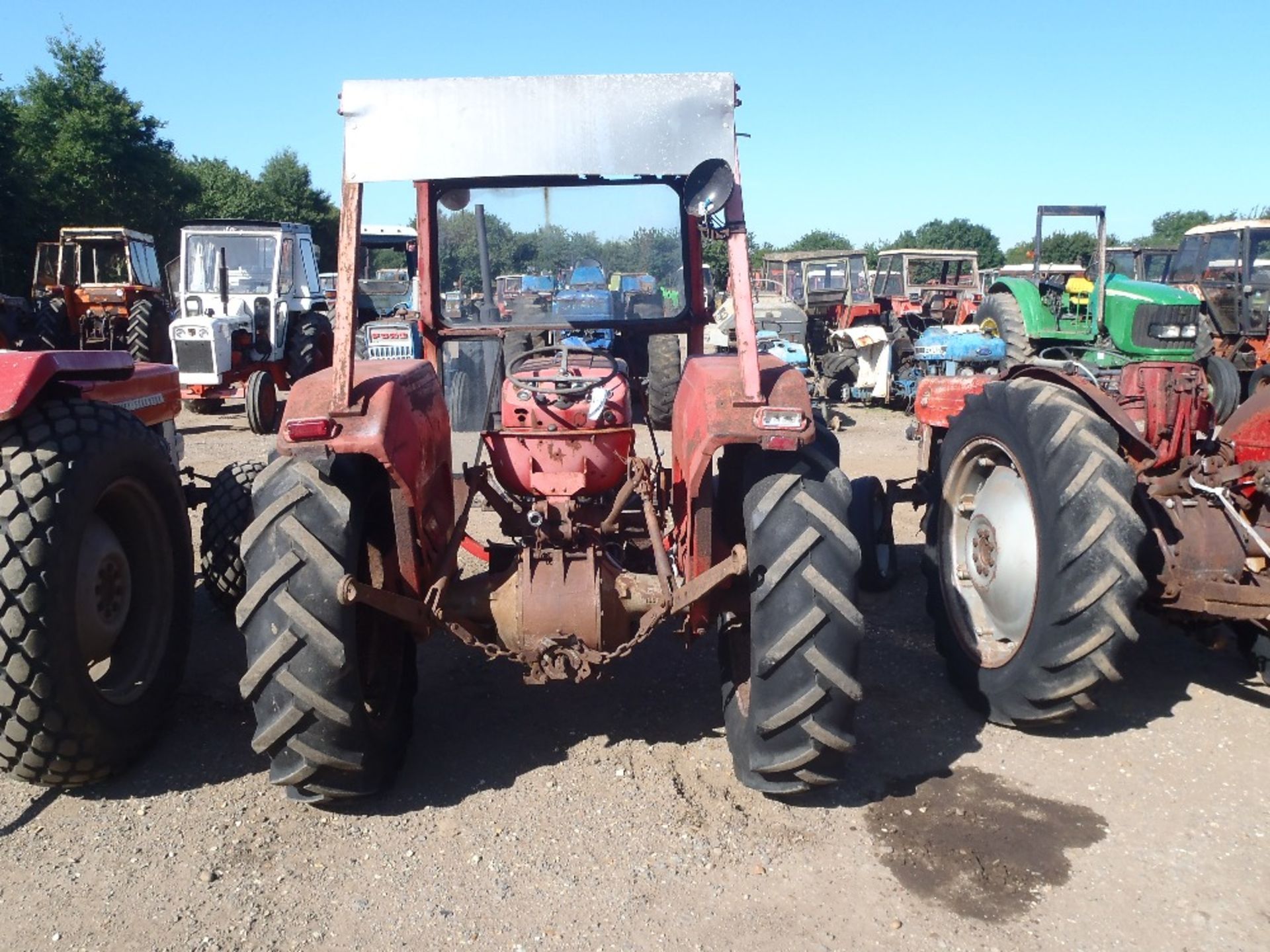 Massey Ferguson 135 Tractor. No V5.  4083 hrs.  Ser.No.419627 - Image 7 of 8