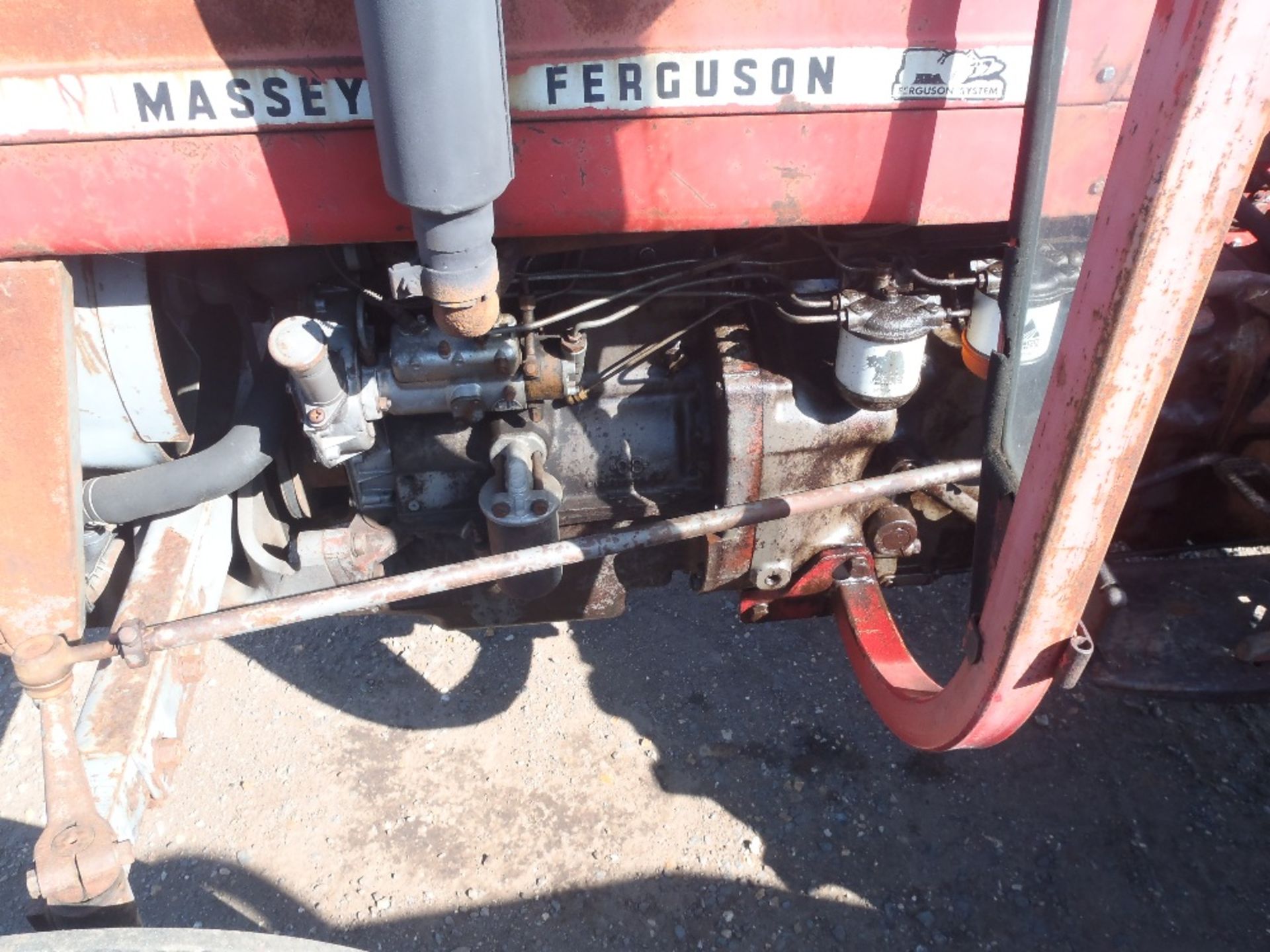 Massey Ferguson 135 Tractor. No V5.  4083 hrs.  Ser.No.419627 - Image 2 of 8