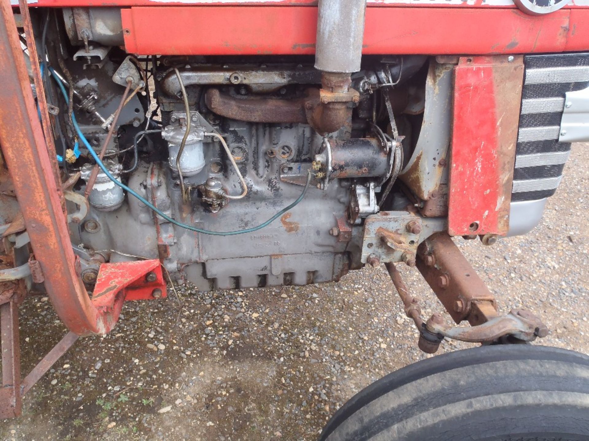 Massey Ferguson 168 Tractor with 4 Bolt Pump.  Ser.No. 252874 - Image 7 of 8