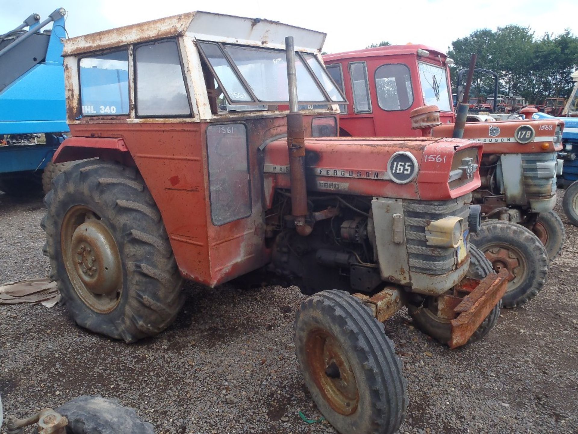 Massey Ferguson 165 2wd Tractor With 212 Engine, Cab & Power Steering - Image 3 of 8