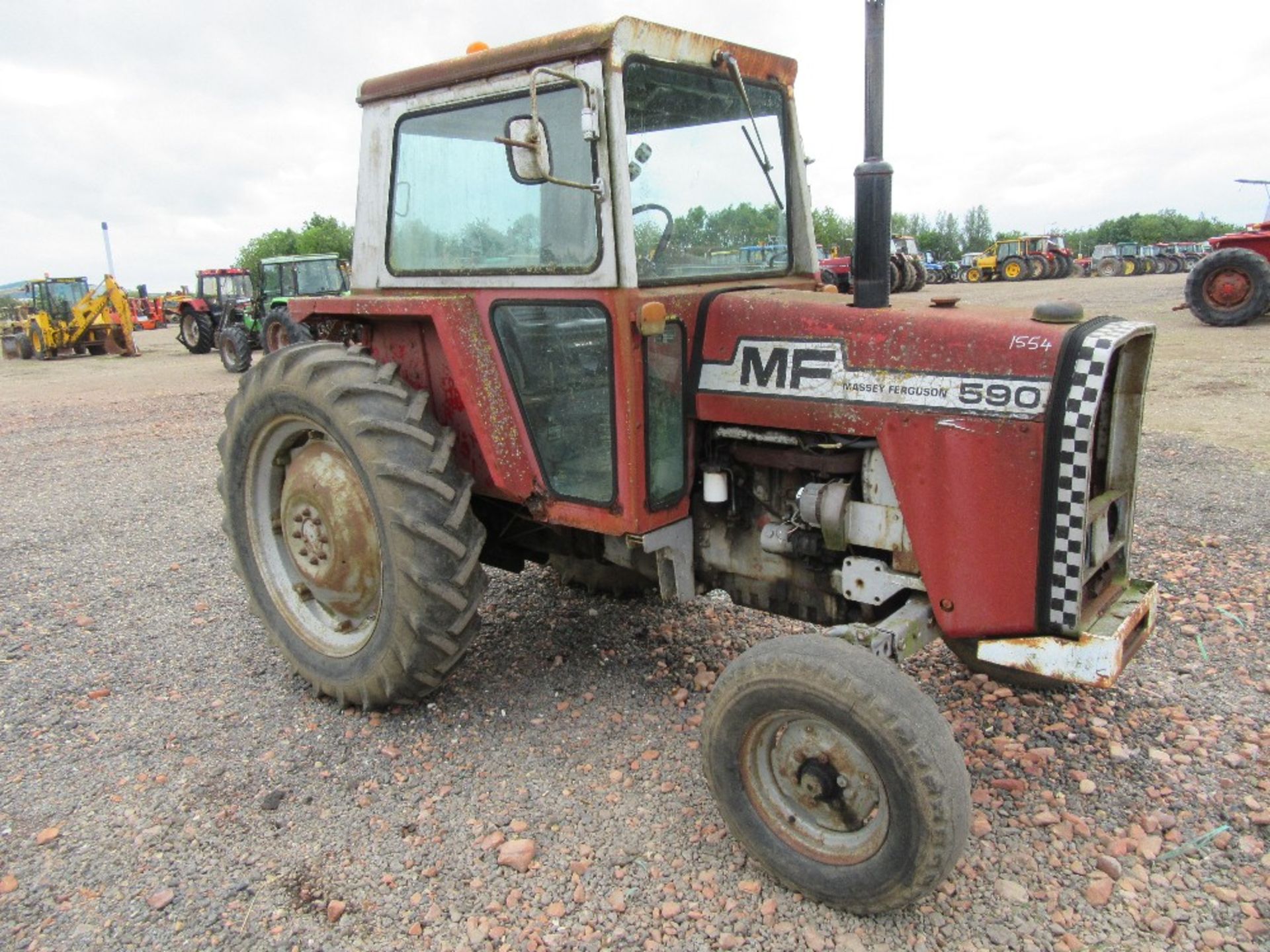 Massey Ferguson 590 Tractor. No V5. Reg.No. DRT 359T  Ser.No. 378776 - Image 2 of 5