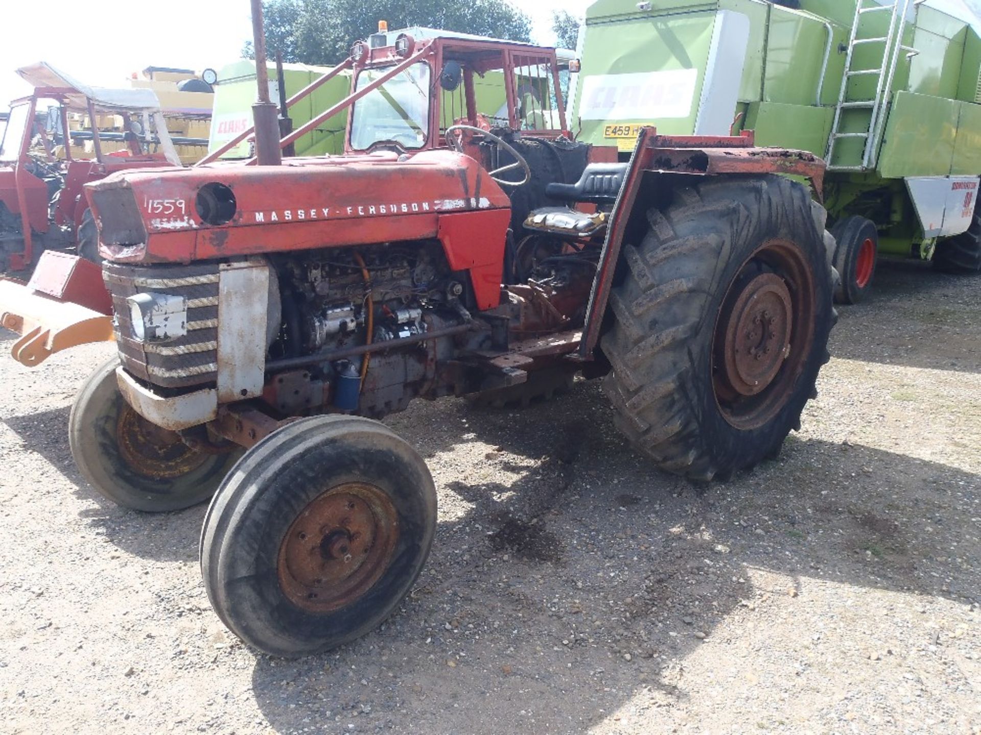 Massey Ferguson 188 Tractor with 4 Stud Fuel Pump Ser.No. 581656