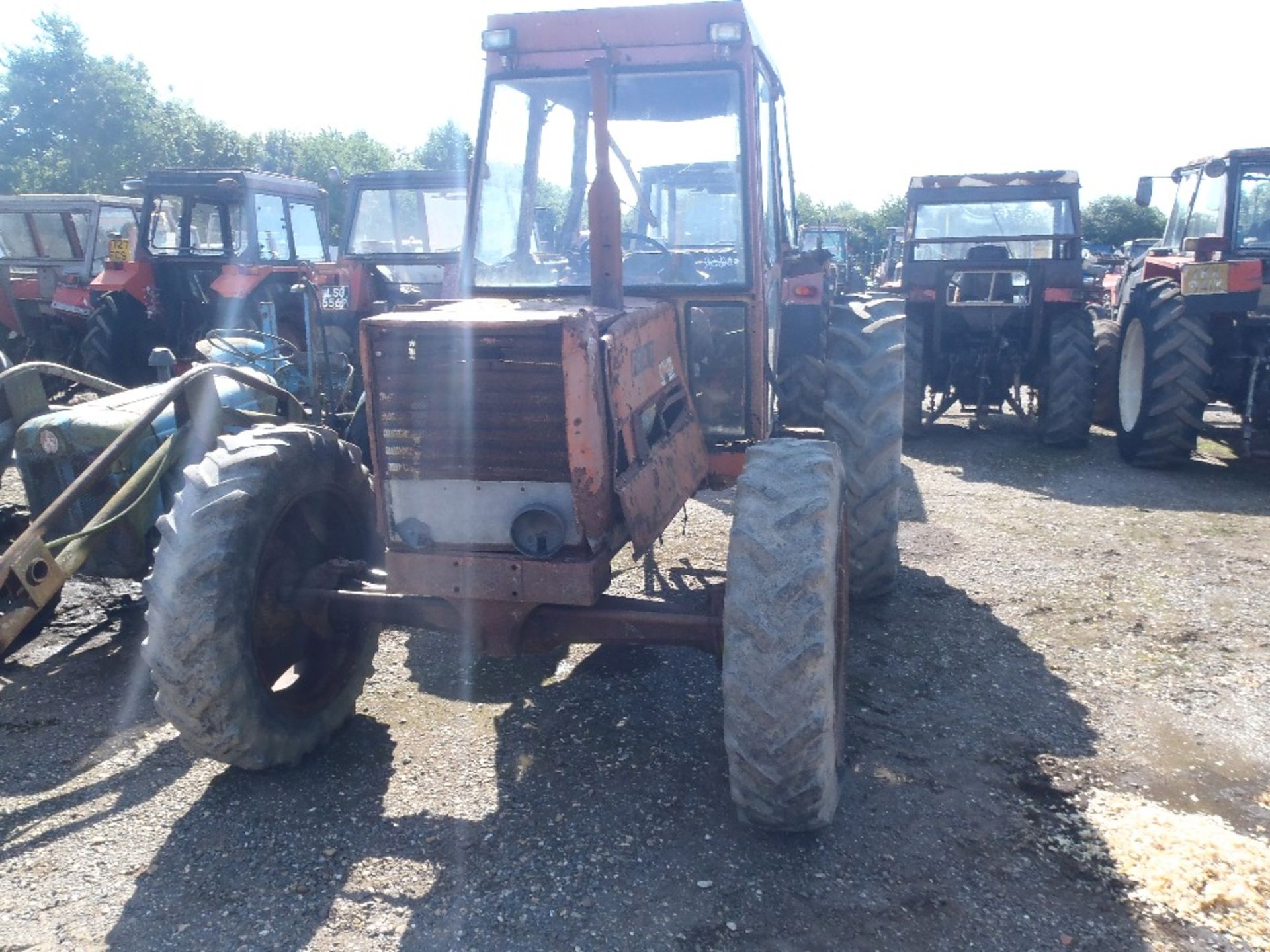 Fiat 780 4wd 80hp Tractor with Power Steering. No V5 - Image 2 of 8