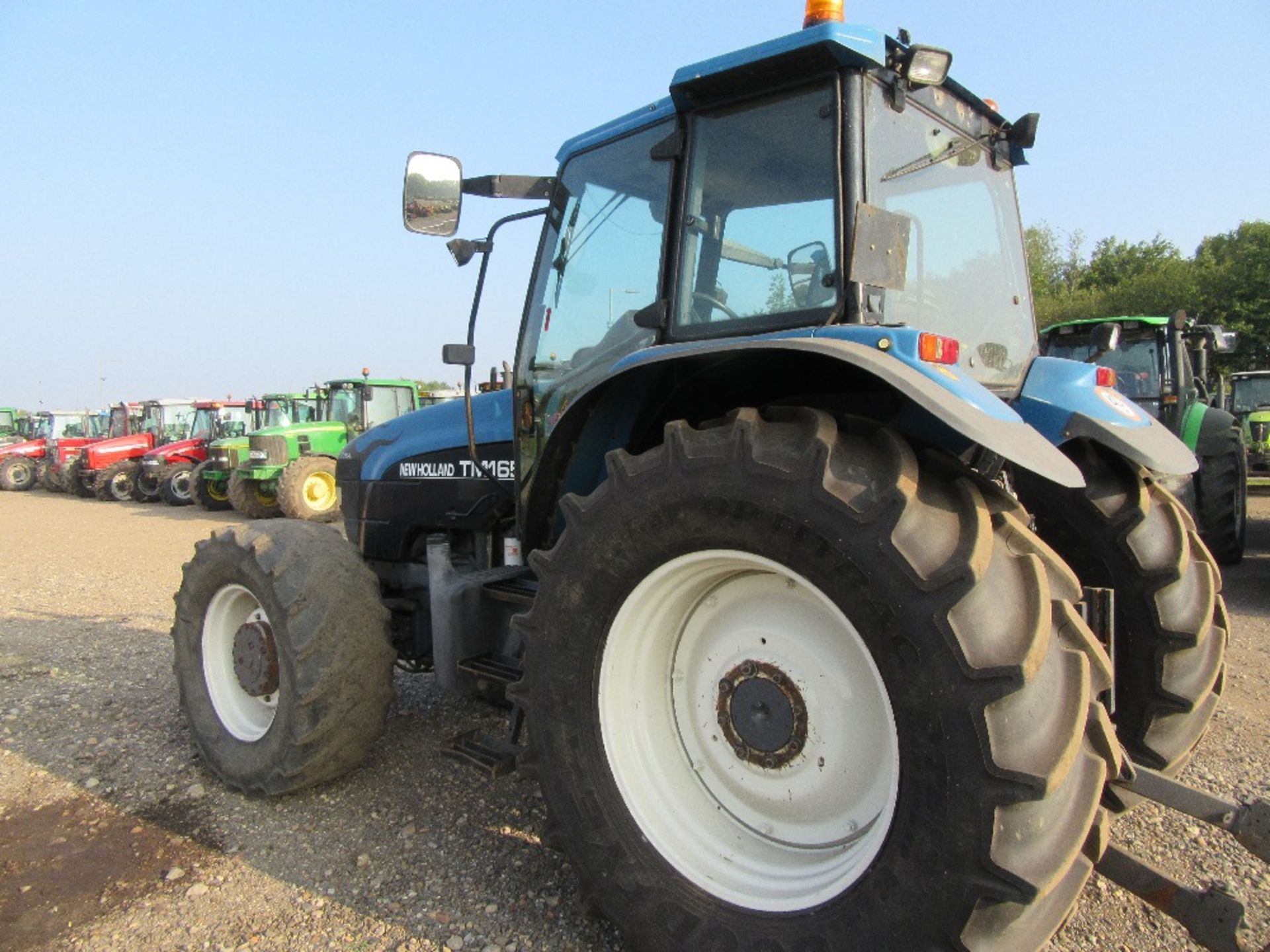 2000 New Holland TM165 Power Command Super Steer Tractor with Goodyear 650/65R38 Tyres. V5 will be - Image 6 of 10