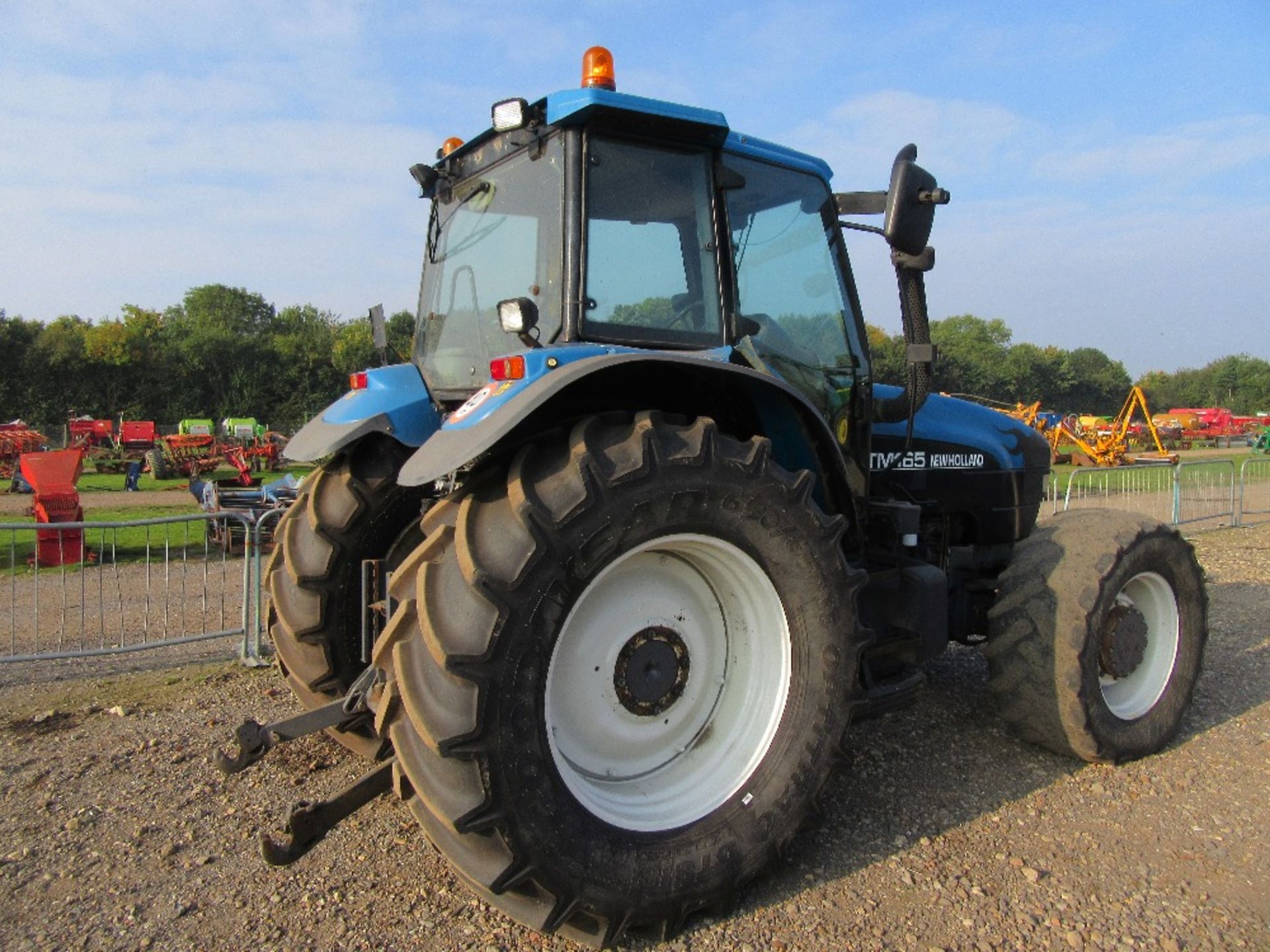 2000 New Holland TM165 Power Command Super Steer Tractor with Goodyear 650/65R38 Tyres. V5 will be - Image 3 of 10