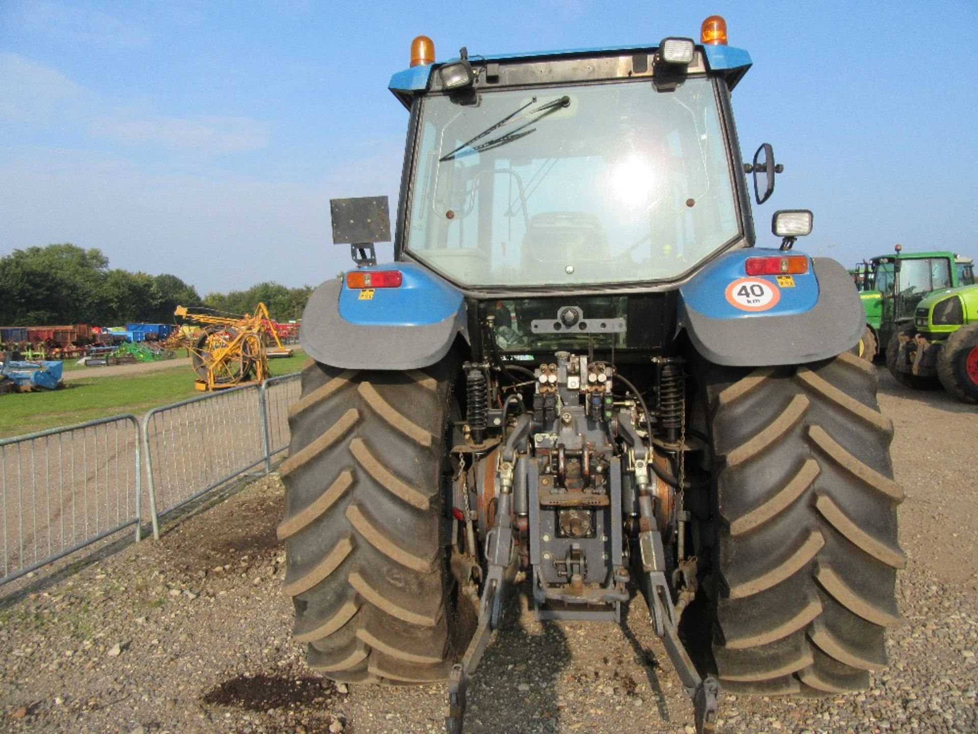 2000 New Holland TM165 Power Command Super Steer Tractor with Goodyear 650/65R38 Tyres. V5 will be - Image 4 of 10