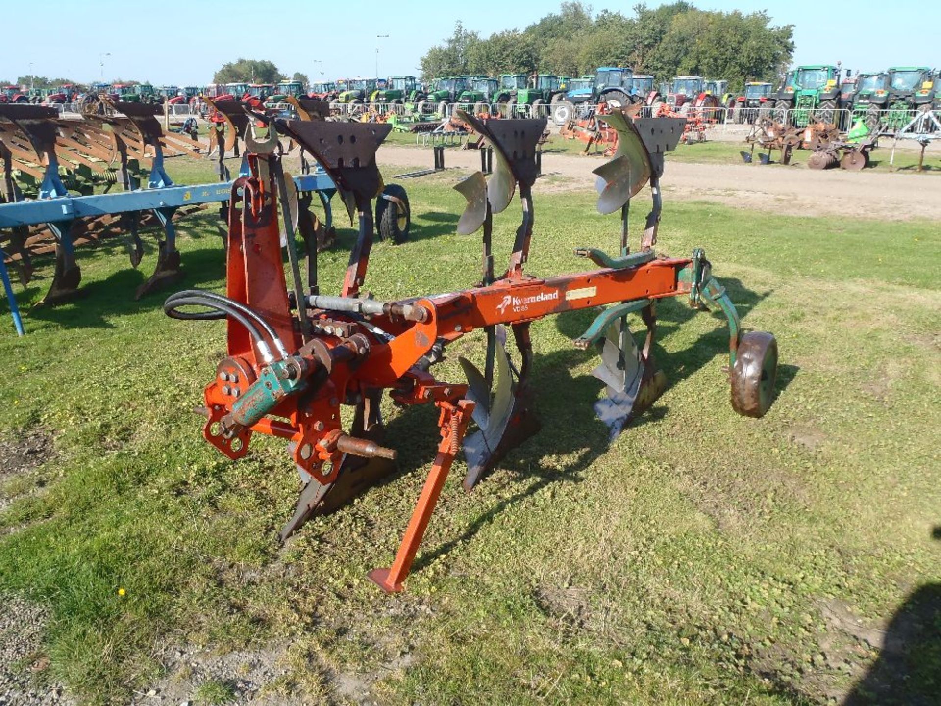 Kverneland 3 Furrow Reversible Plough - Image 2 of 4