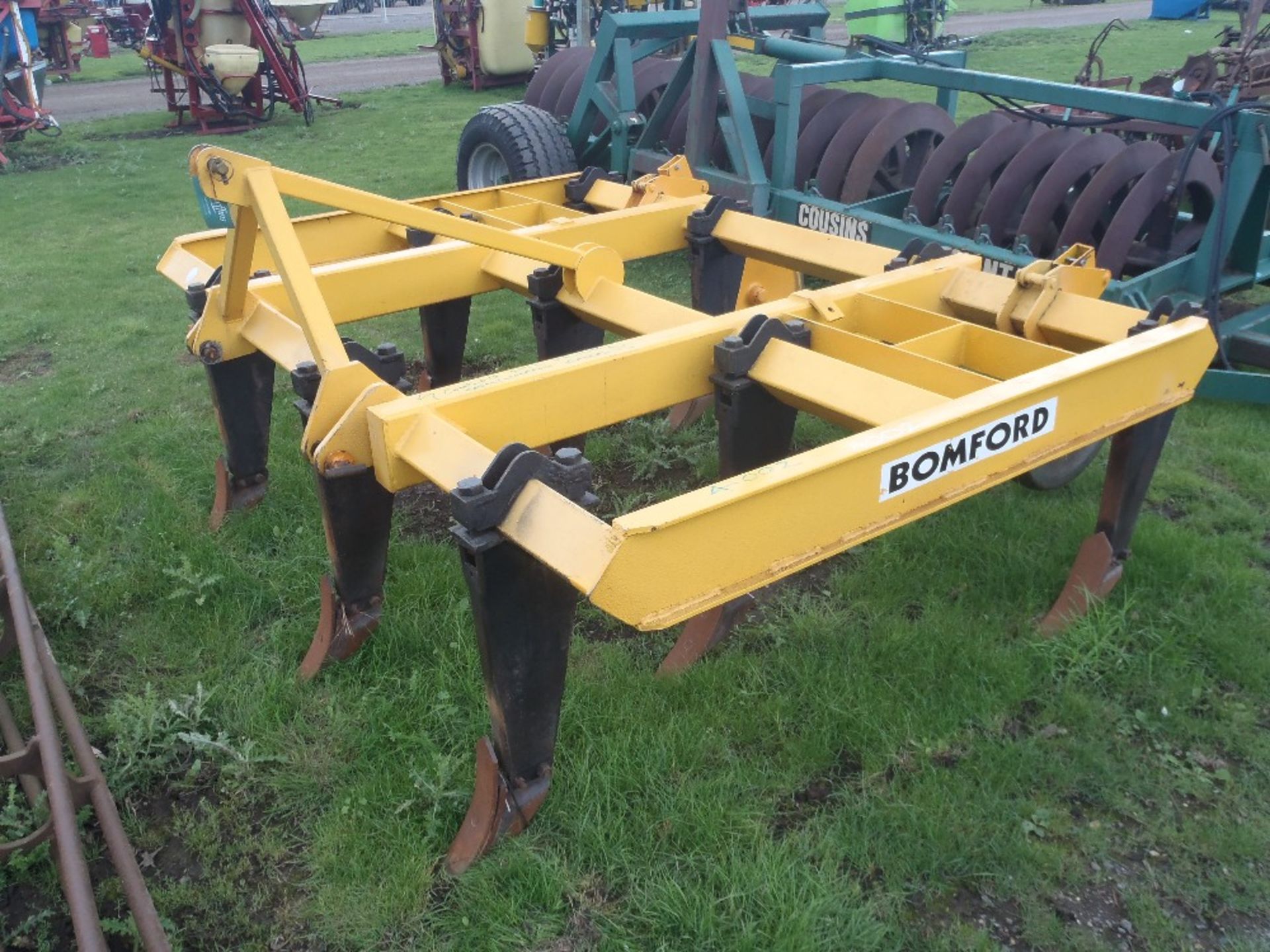 Bomford Superflow 8ft Chisel Plough With Original Manual