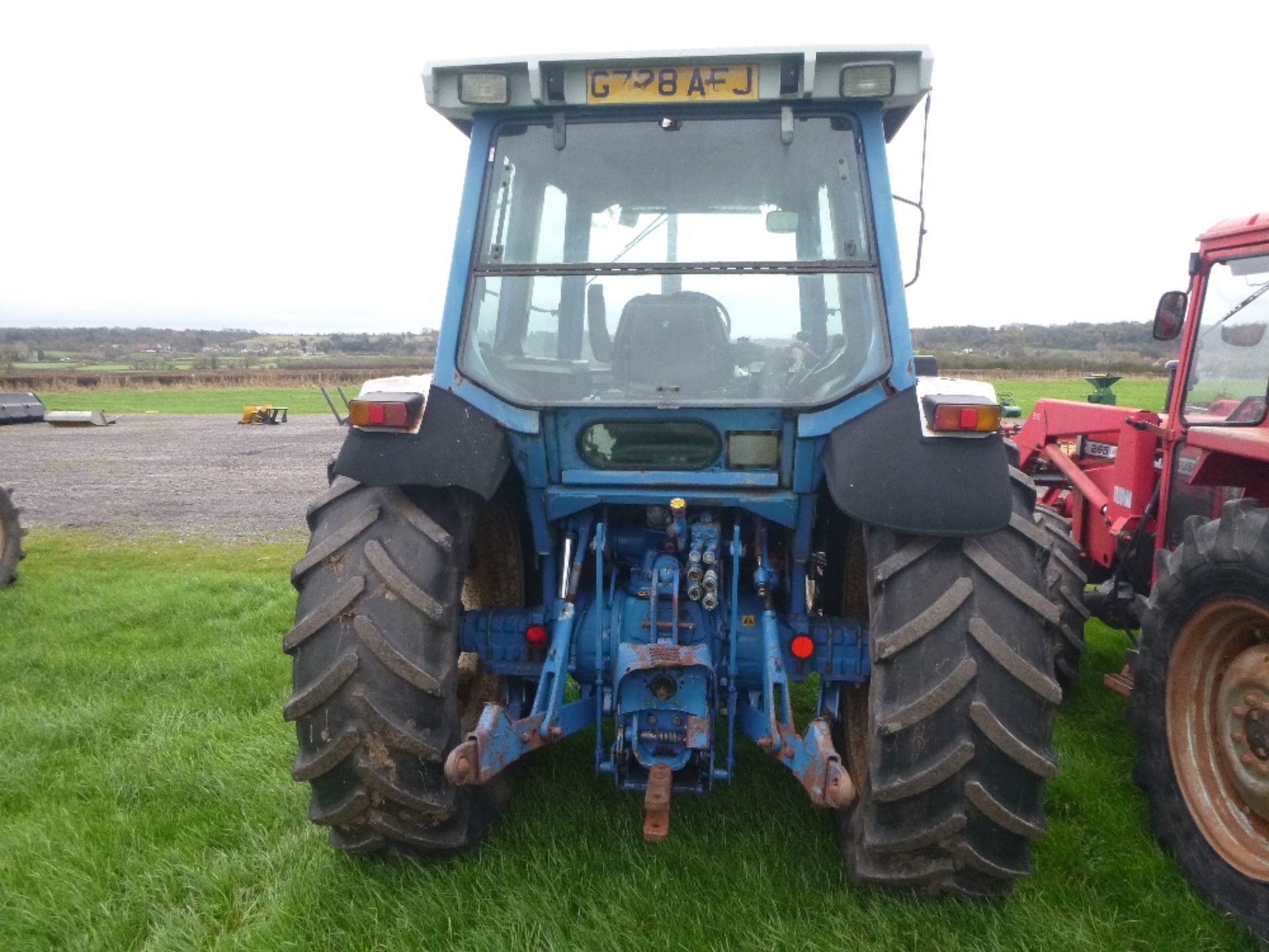 Ford 7810 4wd Super II Tractor with Auto Hitch & 2 DA Spools. V5 will be supplied.  Reg.No. G728 AEJ - Image 5 of 10