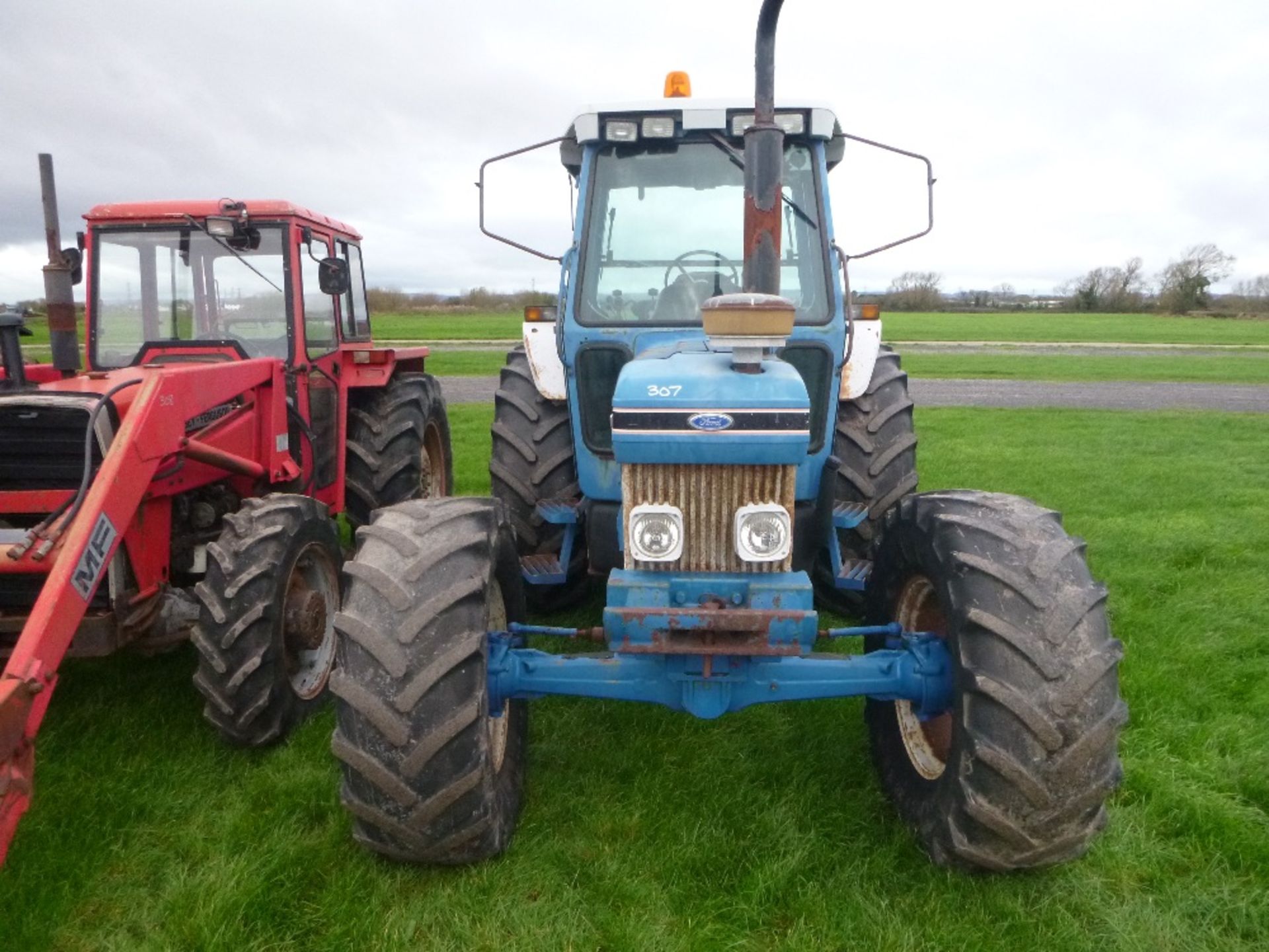 Ford 7810 4wd Super II Tractor with Auto Hitch & 2 DA Spools. V5 will be supplied.  Reg.No. G728 AEJ - Image 2 of 10