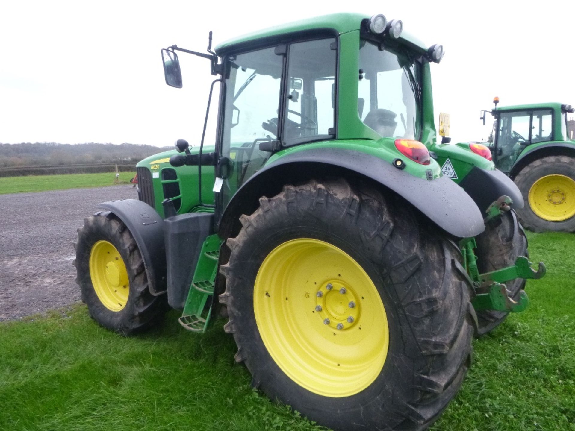 John Deere 6630 Premium Tractor with TLS Suspension. V5 will be supplied.  Reg.No. VX12 JGF - Image 10 of 15