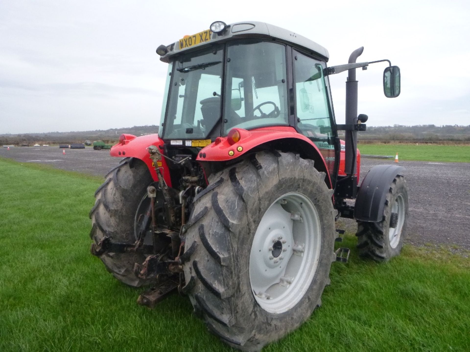 2007 Massey Ferguson 5460 40k Dyna 4 Tractor. V5 will be supplied.  5900 hrs.  Reg.No. WX07 XZP - Image 6 of 14