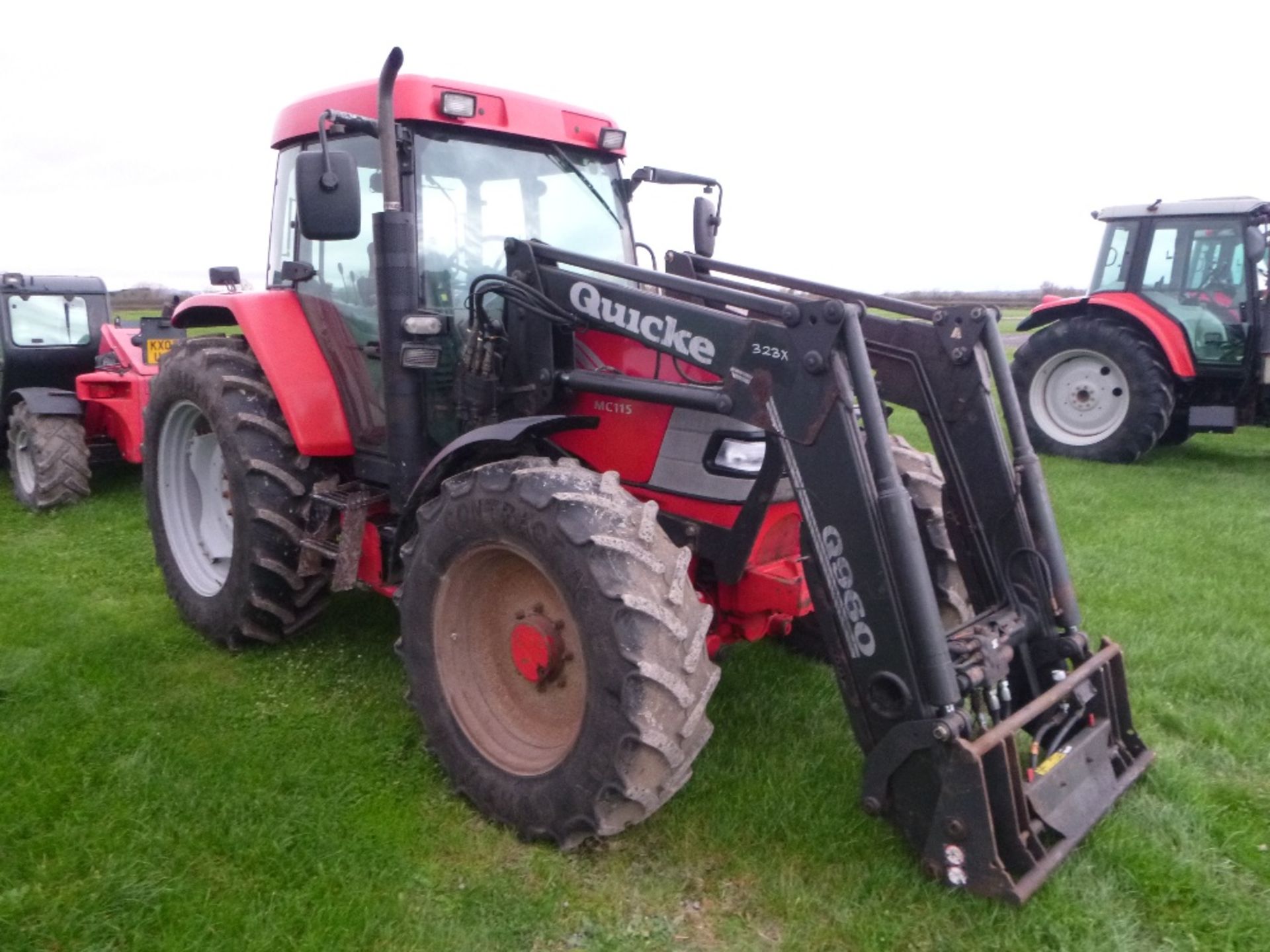 McCormick MC115 C/W Quicke Loader
Front Suspension - 56 Plate - V5 Available - Image 3 of 9