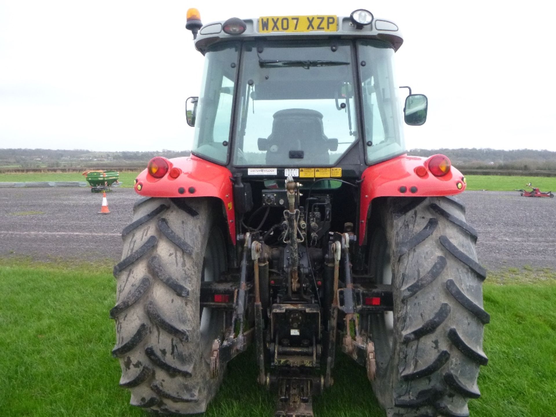 2007 Massey Ferguson 5460 40k Dyna 4 Tractor. V5 will be supplied.  5900 hrs.  Reg.No. WX07 XZP - Image 7 of 14