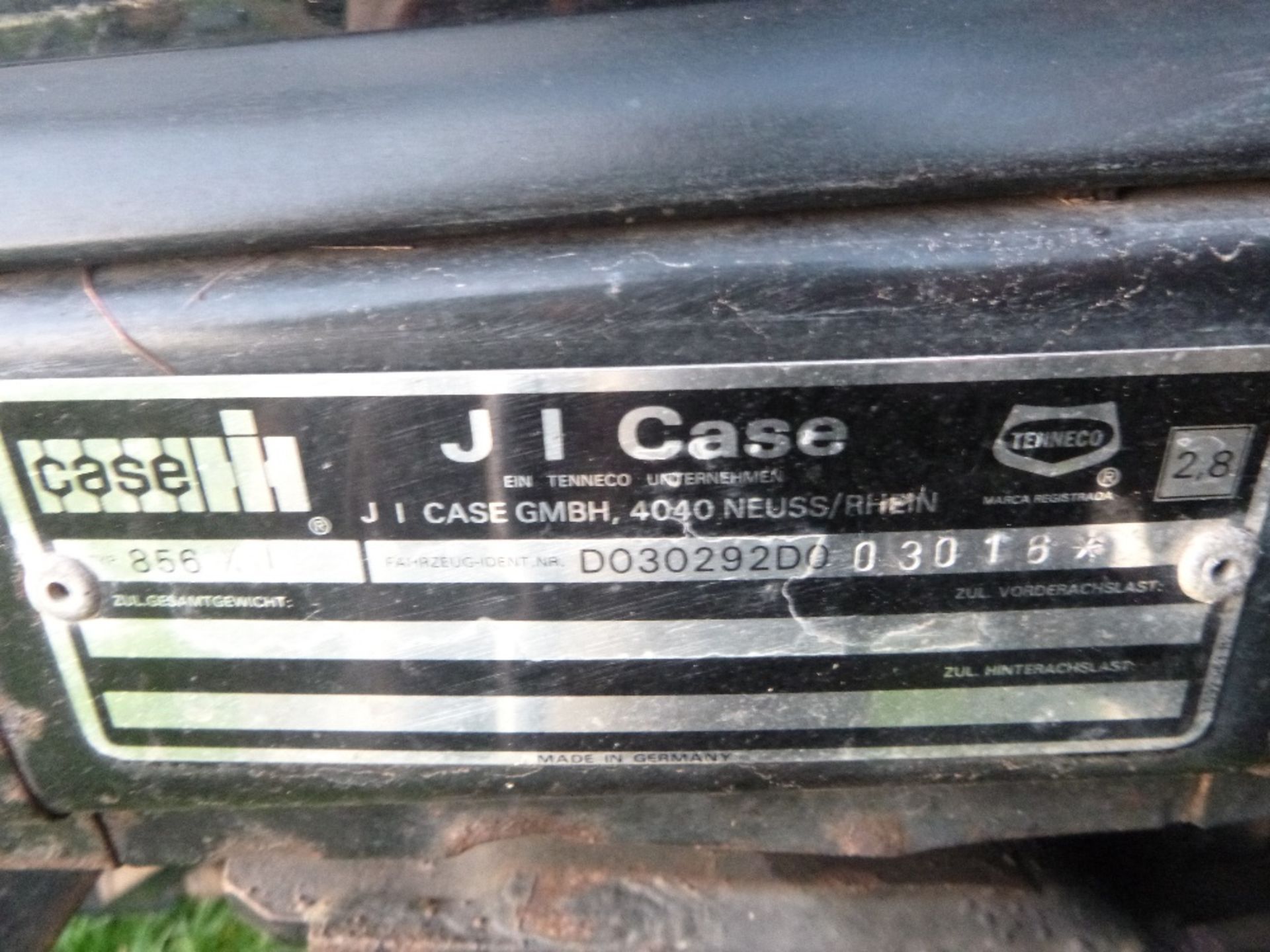 Case 856XL 2wd Tractor. 3050 hrs - date of reg 31/12/89
V5 Applied for. - Image 13 of 13