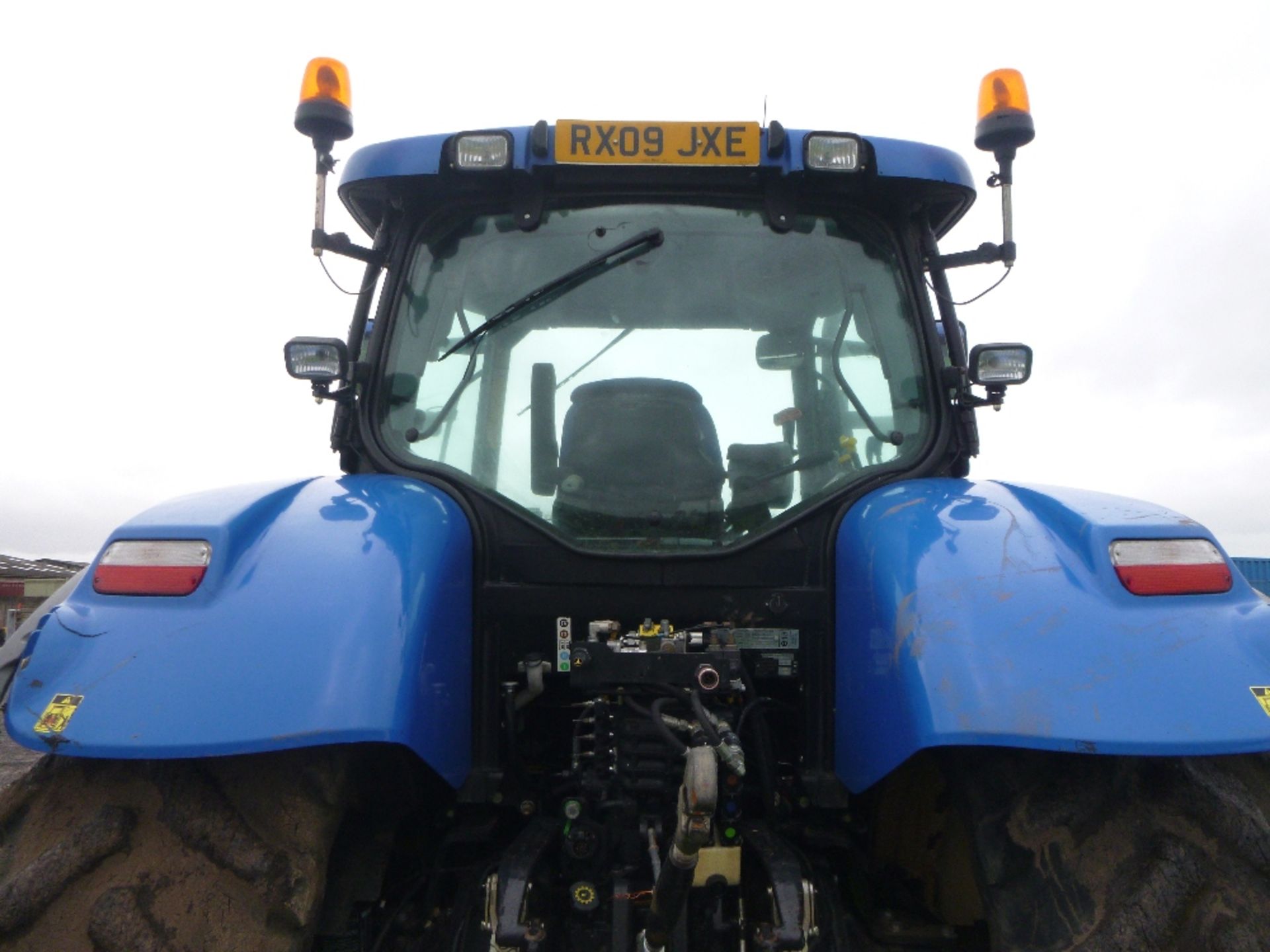 New Holland T6090 50k Power Command Tractor with Cab & Axle Suspension, Front Linkage.  3960 hrs. - Image 9 of 16