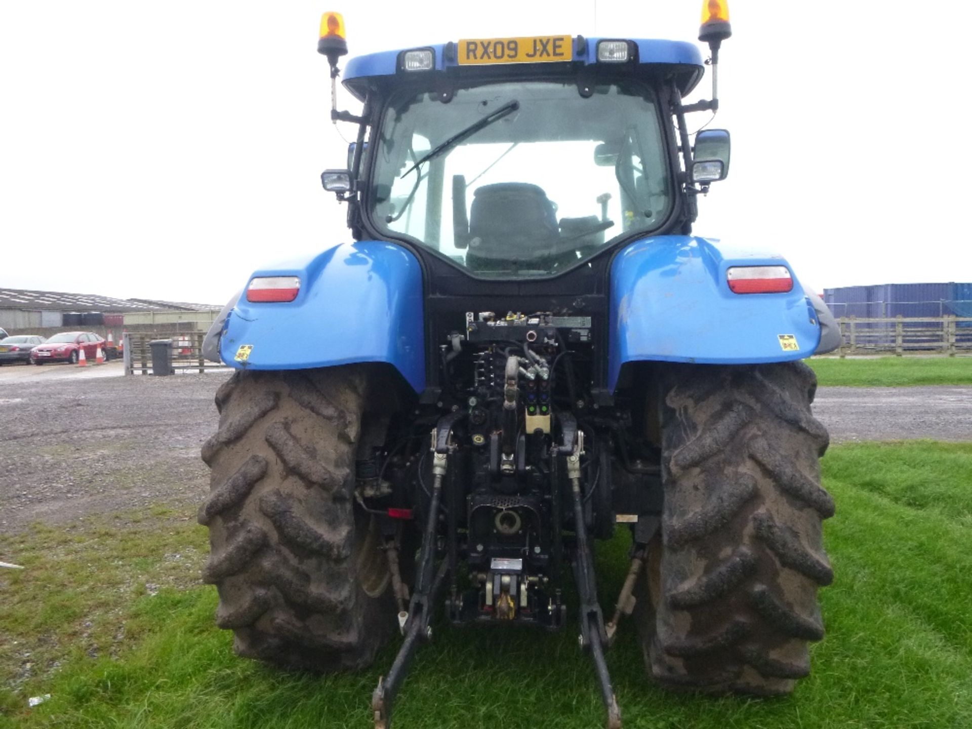 New Holland T6090 50k Power Command Tractor with Cab & Axle Suspension, Front Linkage.  3960 hrs. - Image 6 of 16