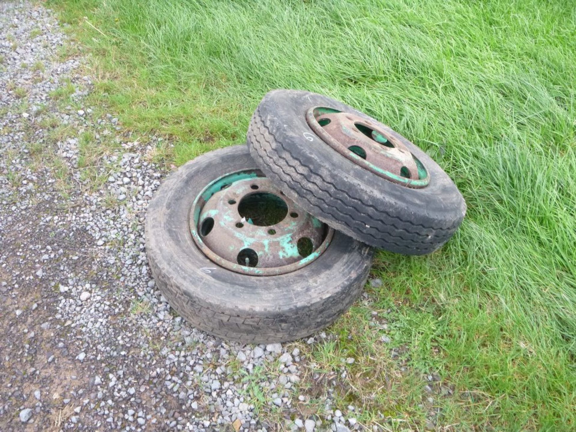 2no. 6 Stud Lorry Wheels