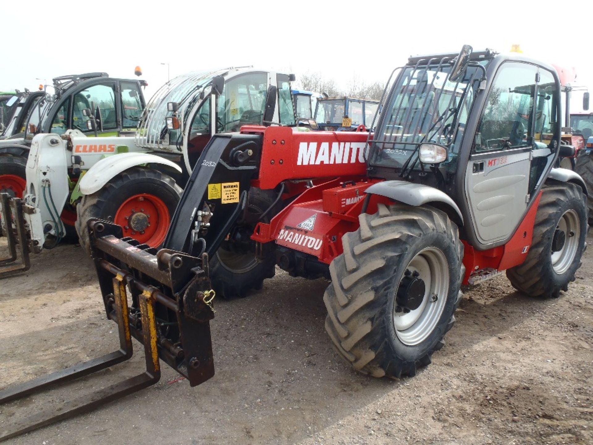 Manitou MT 732 Telescopic.  Reg.No. AU08 AWA