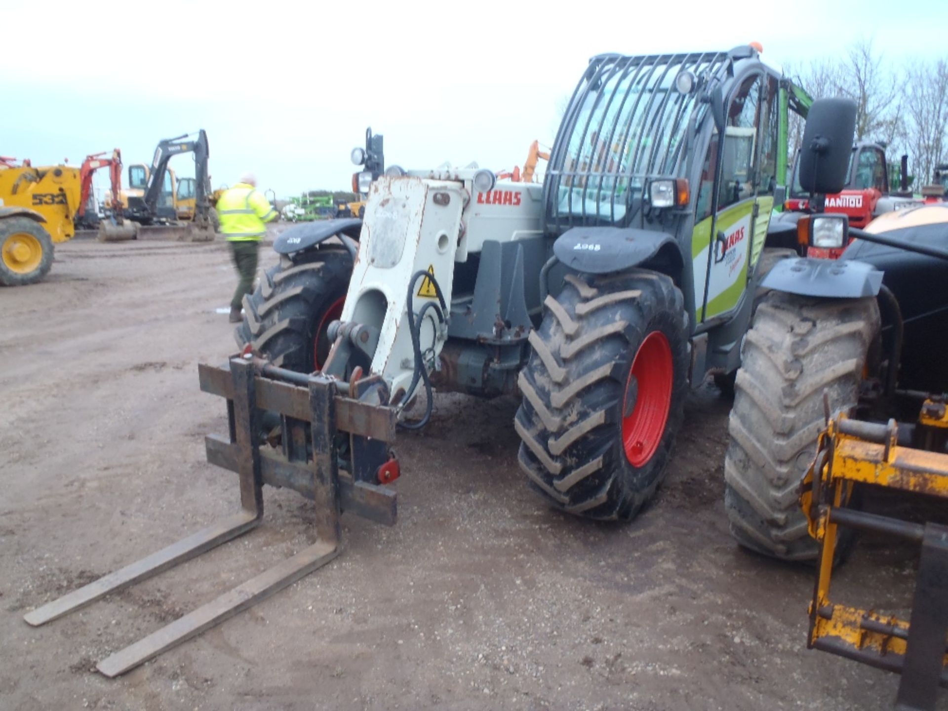 2008 Claas Telehandler 3408 Hours Reg No AY58 DMP