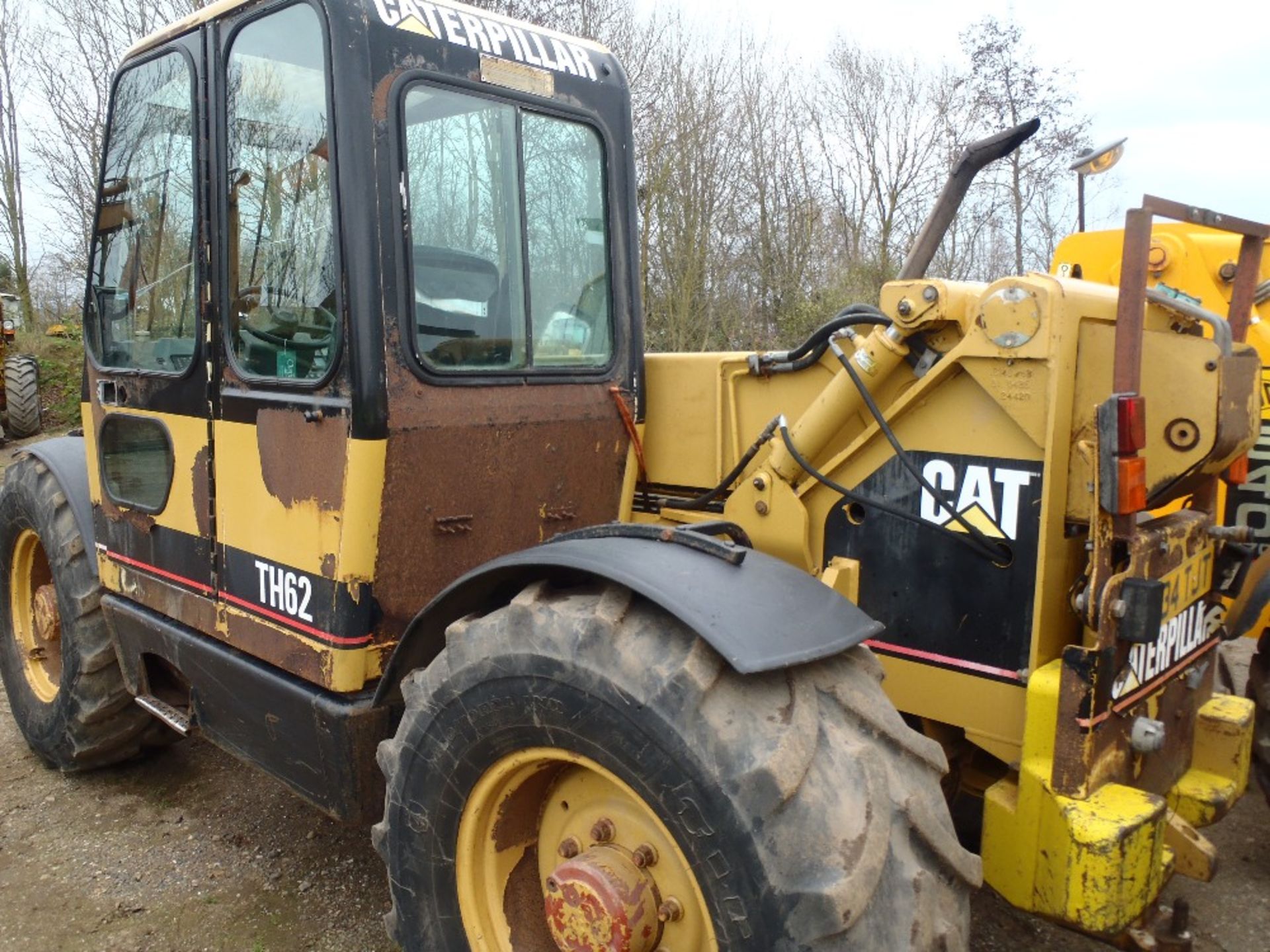 1996 Cat TH62 Teleporter Farm Spec with PUH - Image 3 of 3