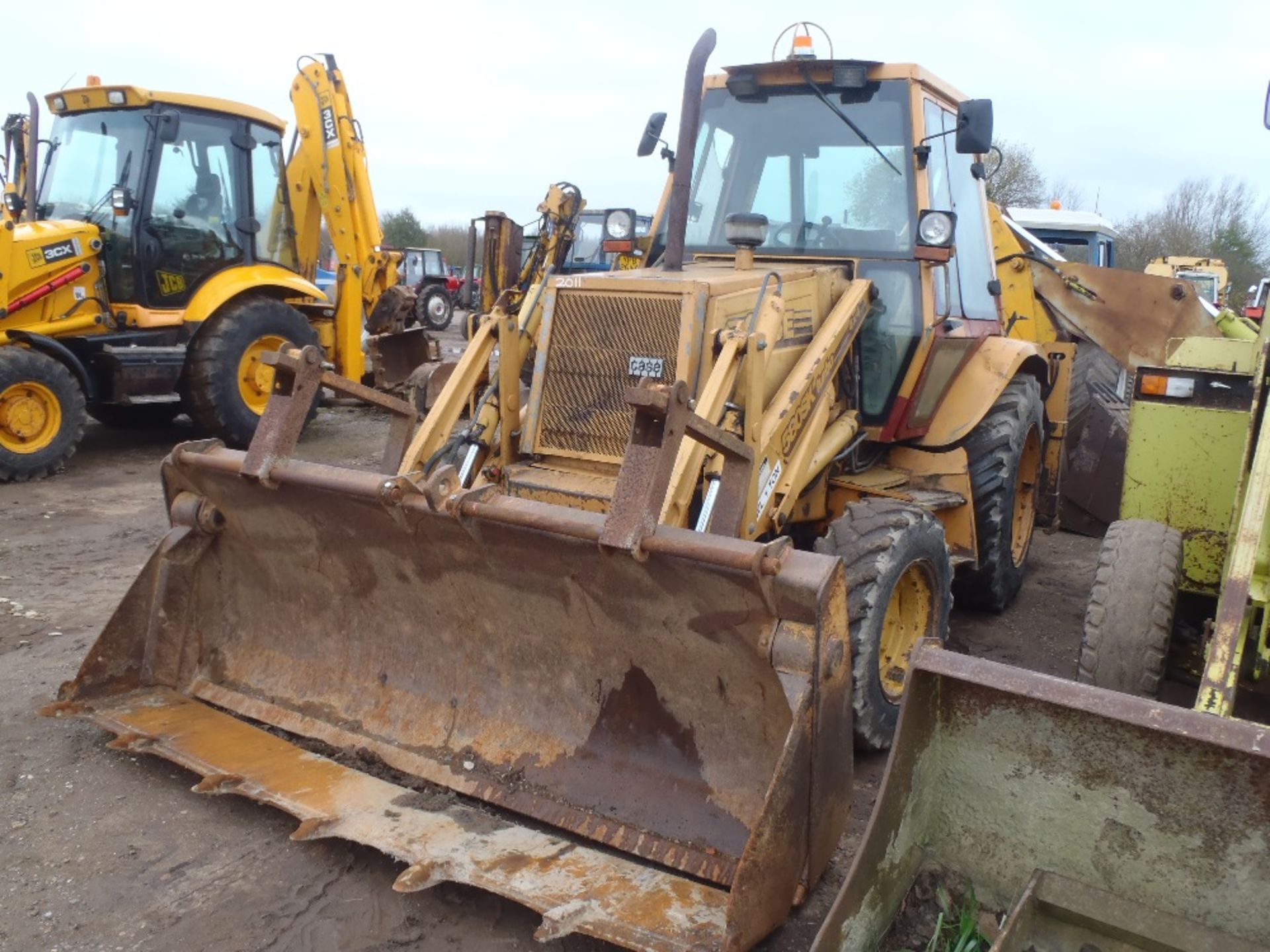 1994 Case 580 5K Turbo Digger Loader with 4no. Buckets. V5 will be supplied.   6700 hrs.  Reg.No.