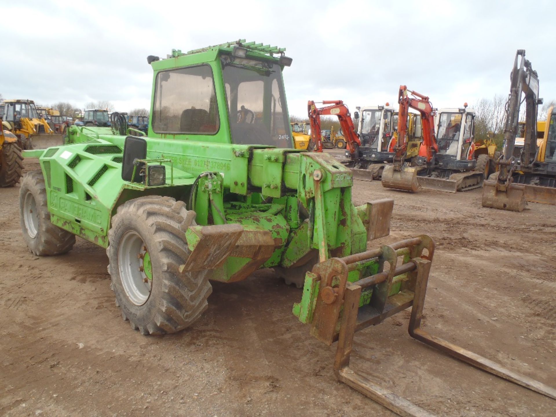 Merlo P25.9 Telehandler 9m Reach with Sway Legs  Reg. No. G379 BCV - Image 2 of 5