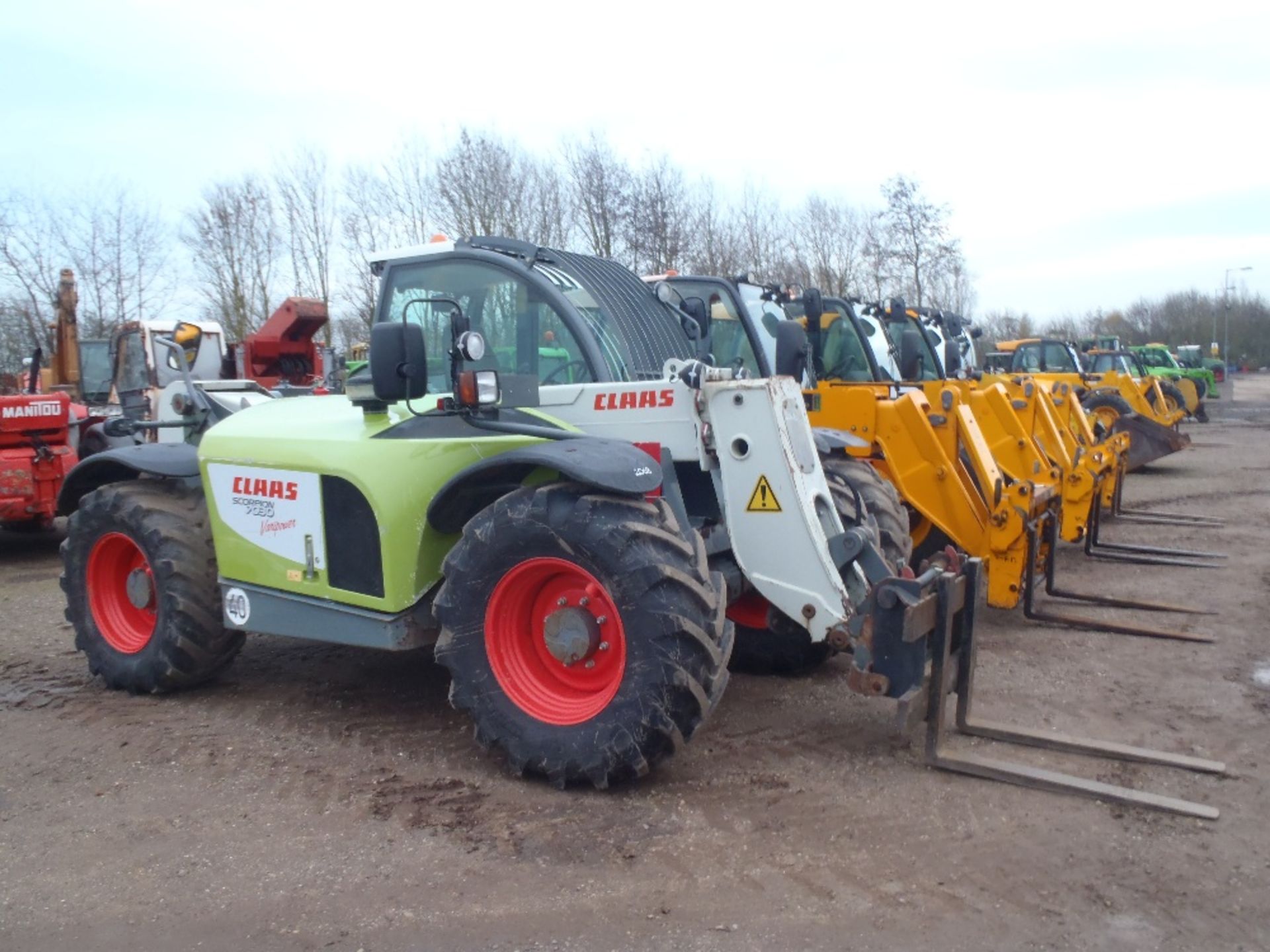 2008 Claas Telehandler 3408 Hours Reg No AY58 DMP - Image 2 of 5