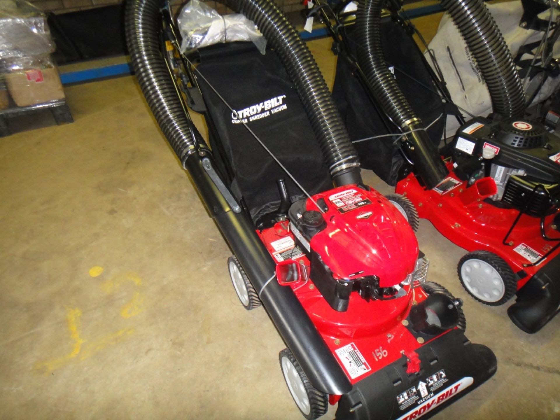 Walk Behind Chipper Shredder Vacuum