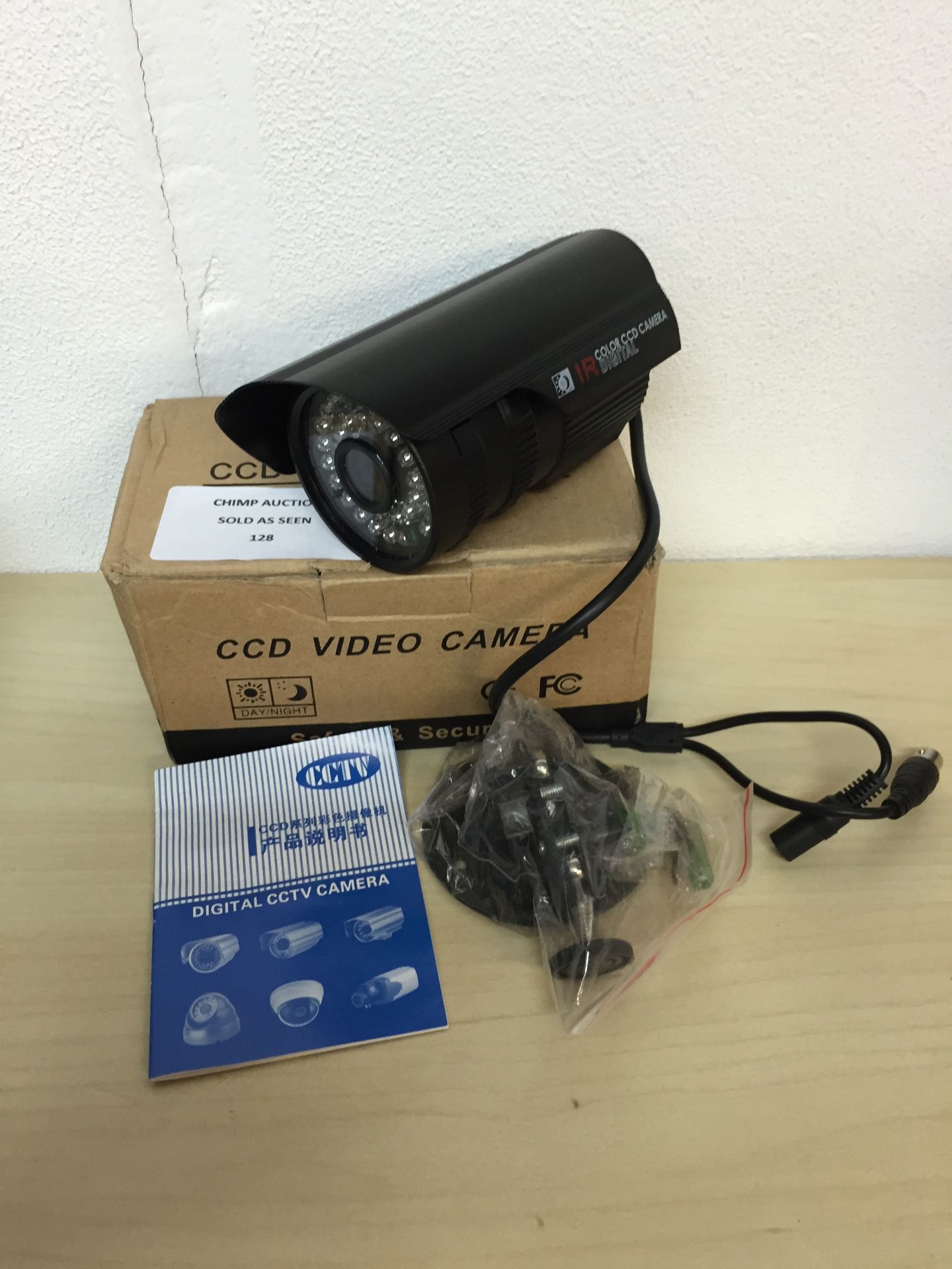 BRAND NEW BOXED CCD IR CCTV CAMERA