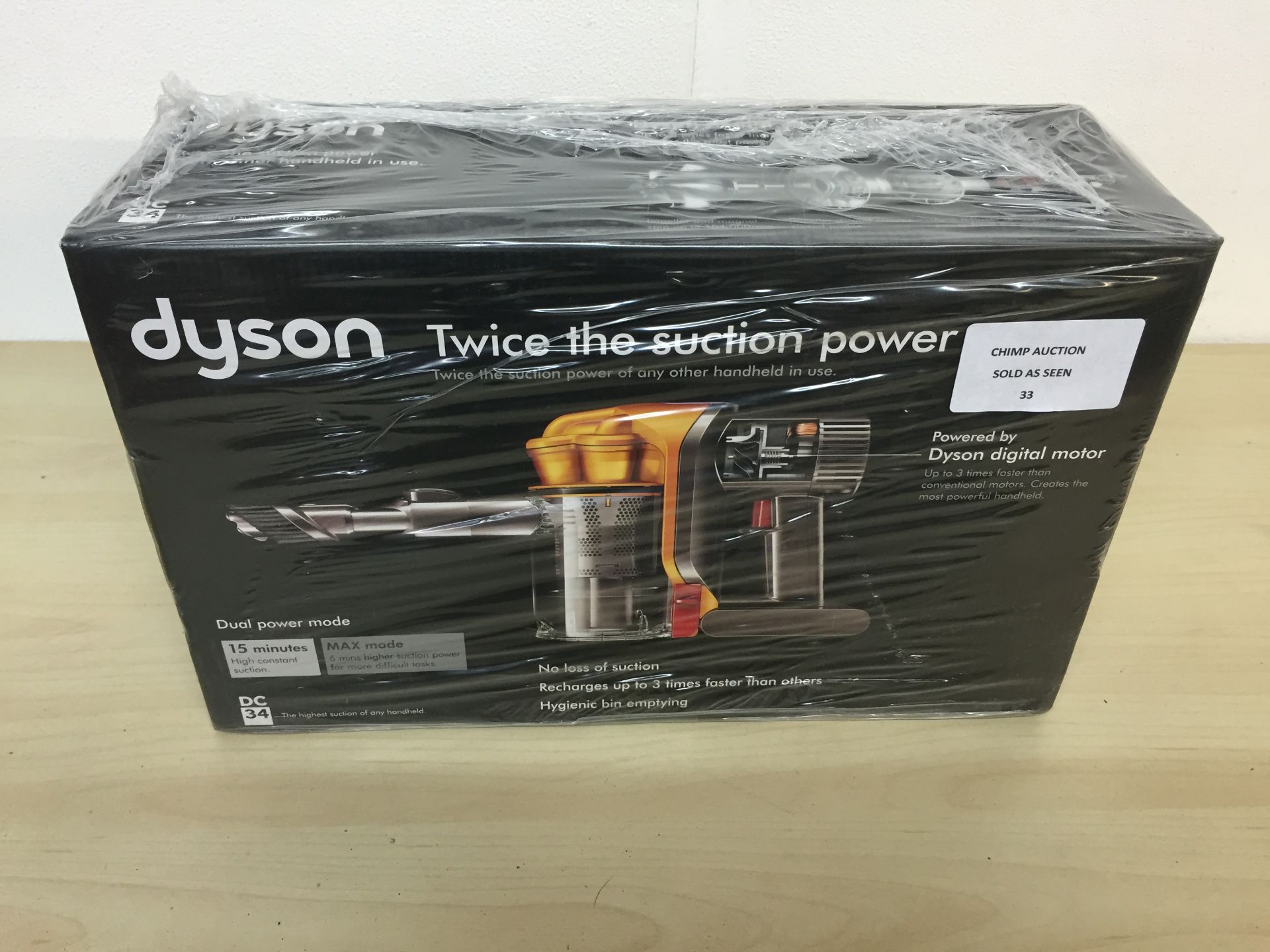 BRAND NEW & SEALED DYSON DC34 HANDHELD  RRP £169.99 - Image 2 of 2