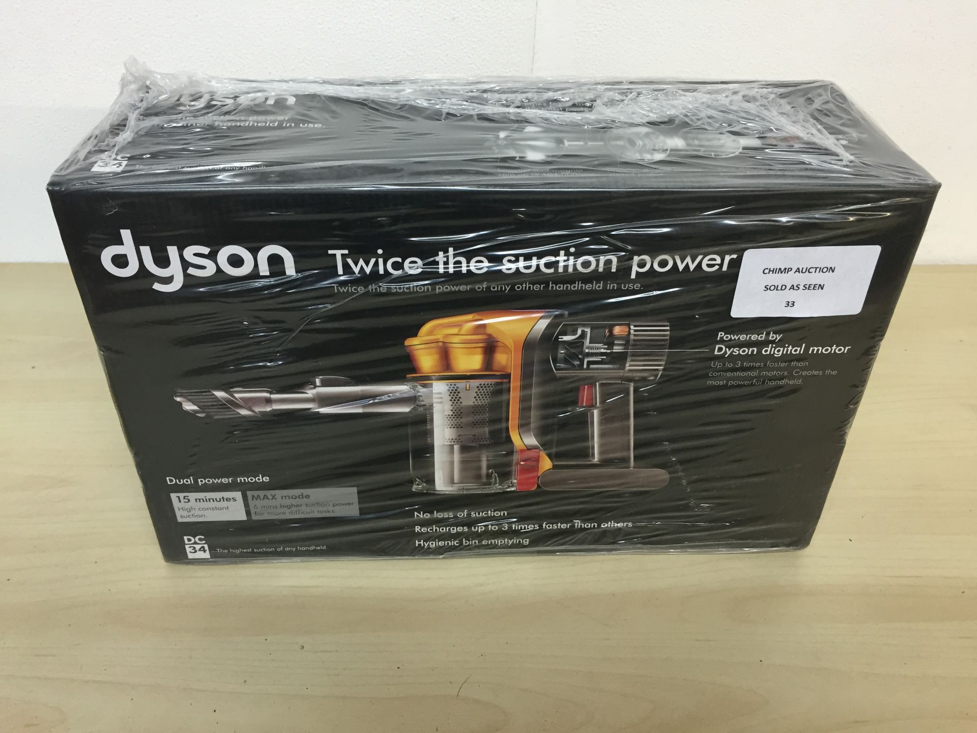 BRAND NEW & SEALED DYSON DC34 HANDHELD  RRP £169.99