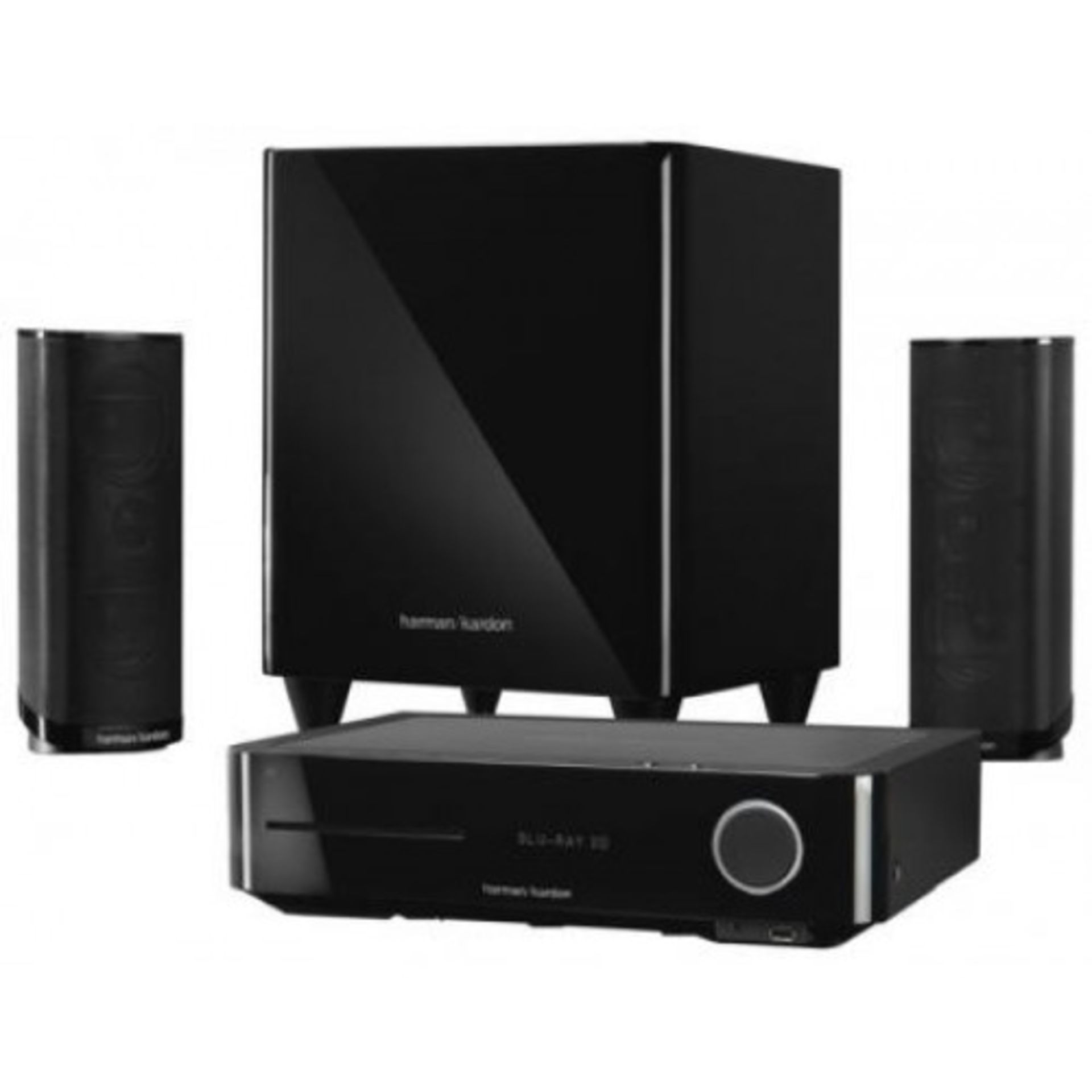 BRAND NEW-SEALED HARMAN KARDON BDS 370 HOME THEATRE KIT RRP £799.99