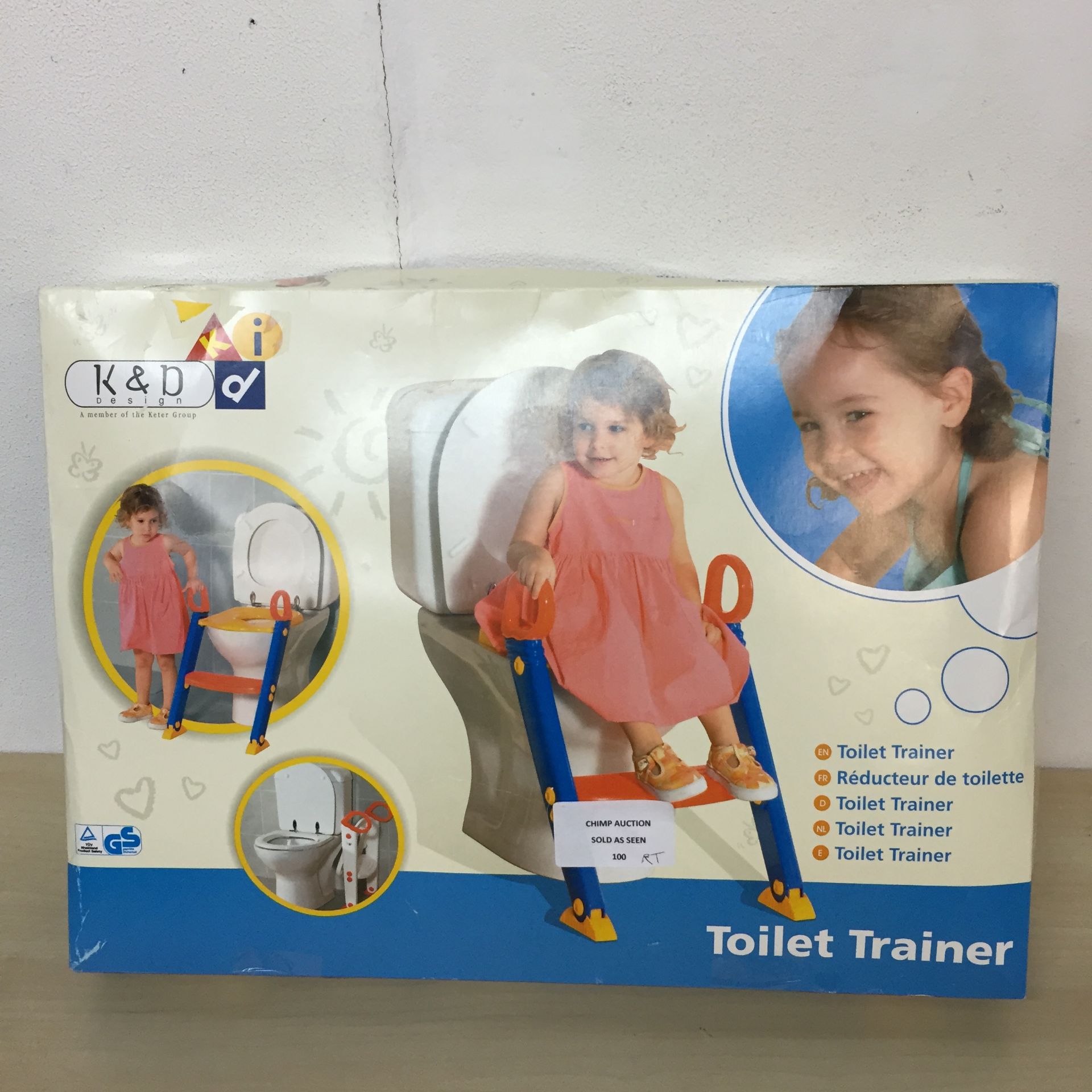 BOXED K&D BABY'S TOILET TRAINER UNTESTED