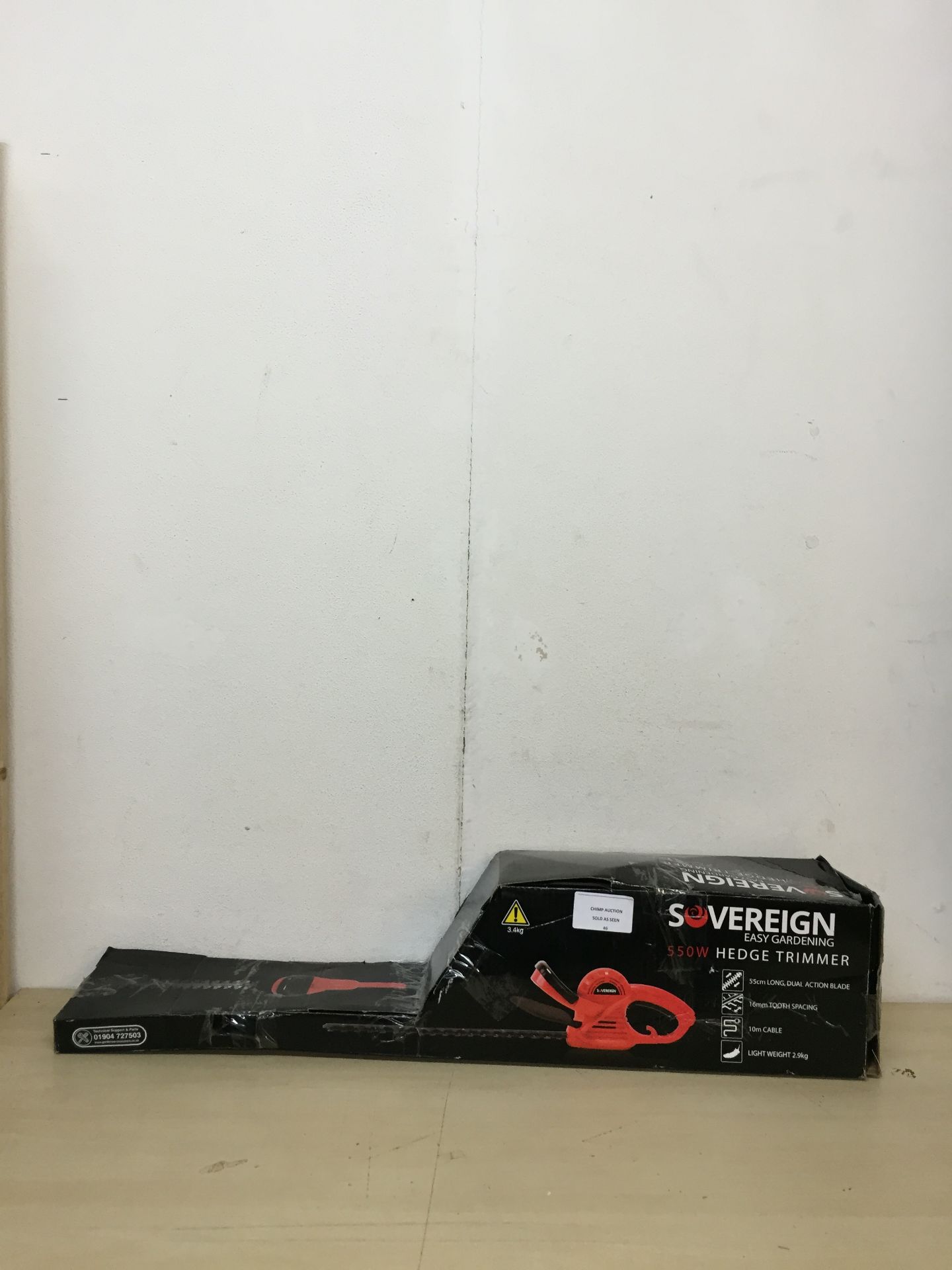 BOXED SOVEREIGN 550W HEDGE TRIMMER