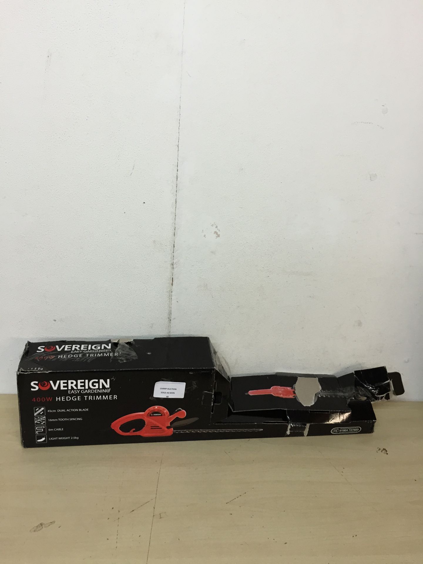 BOXED SOVEREIGN 400W HEDGE TRIMMER