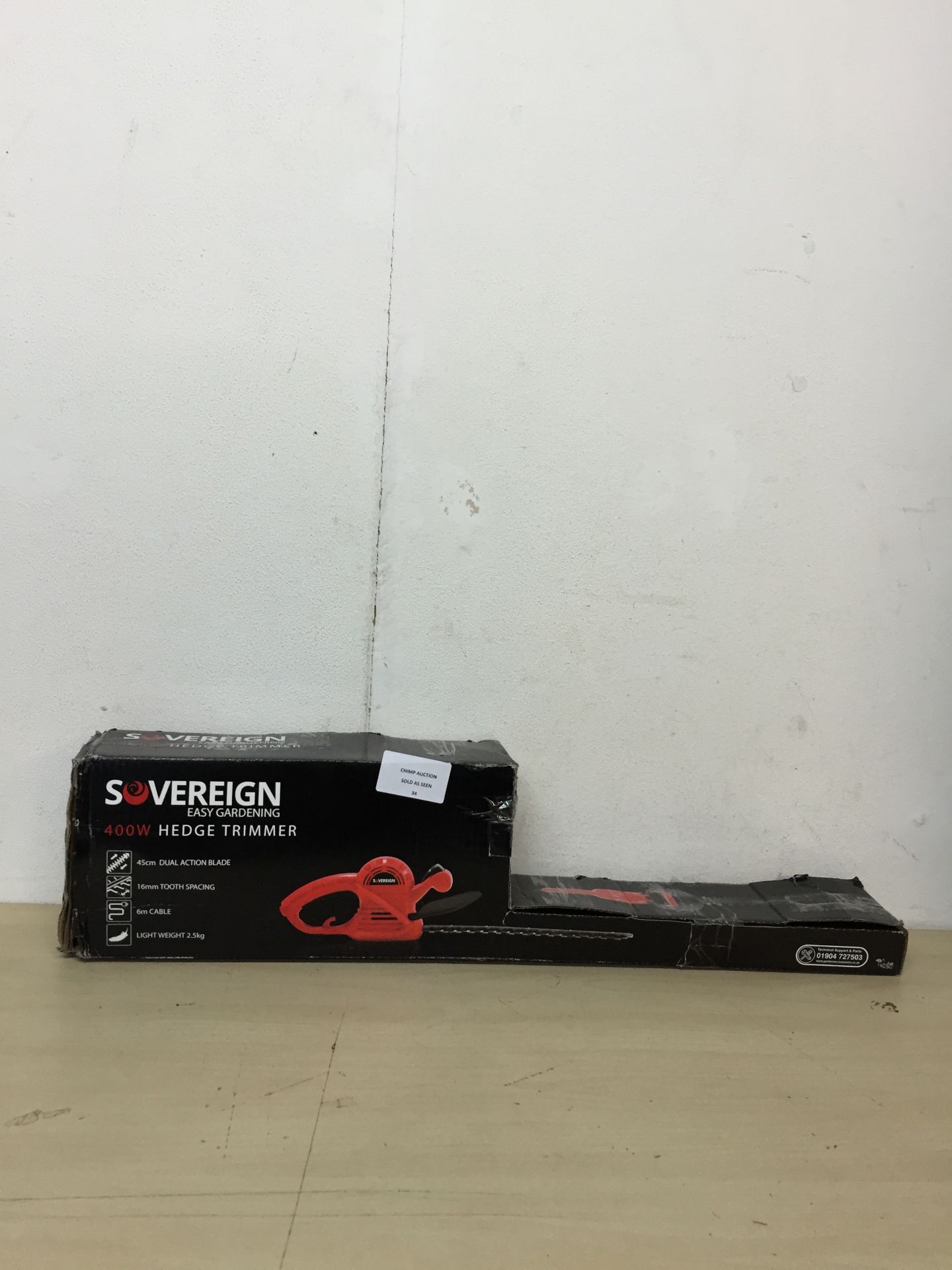 BOXED SOVEREIGN 400W HEDGE TRIMMER