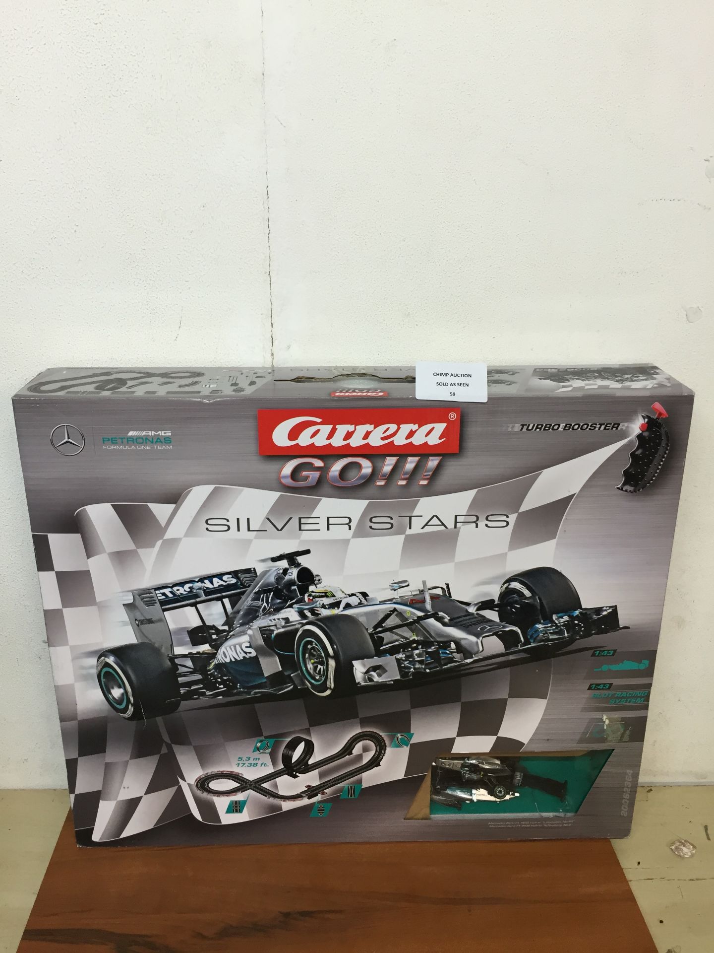 BOXED Carrera Formula 1 Mercedes Champions Playset RRP £59.99/ UNTESTED