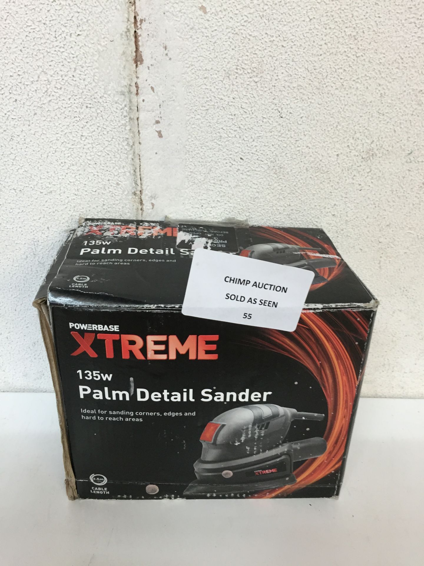 XTREME 135W PALM DETAIL SANDER / UNTESTED