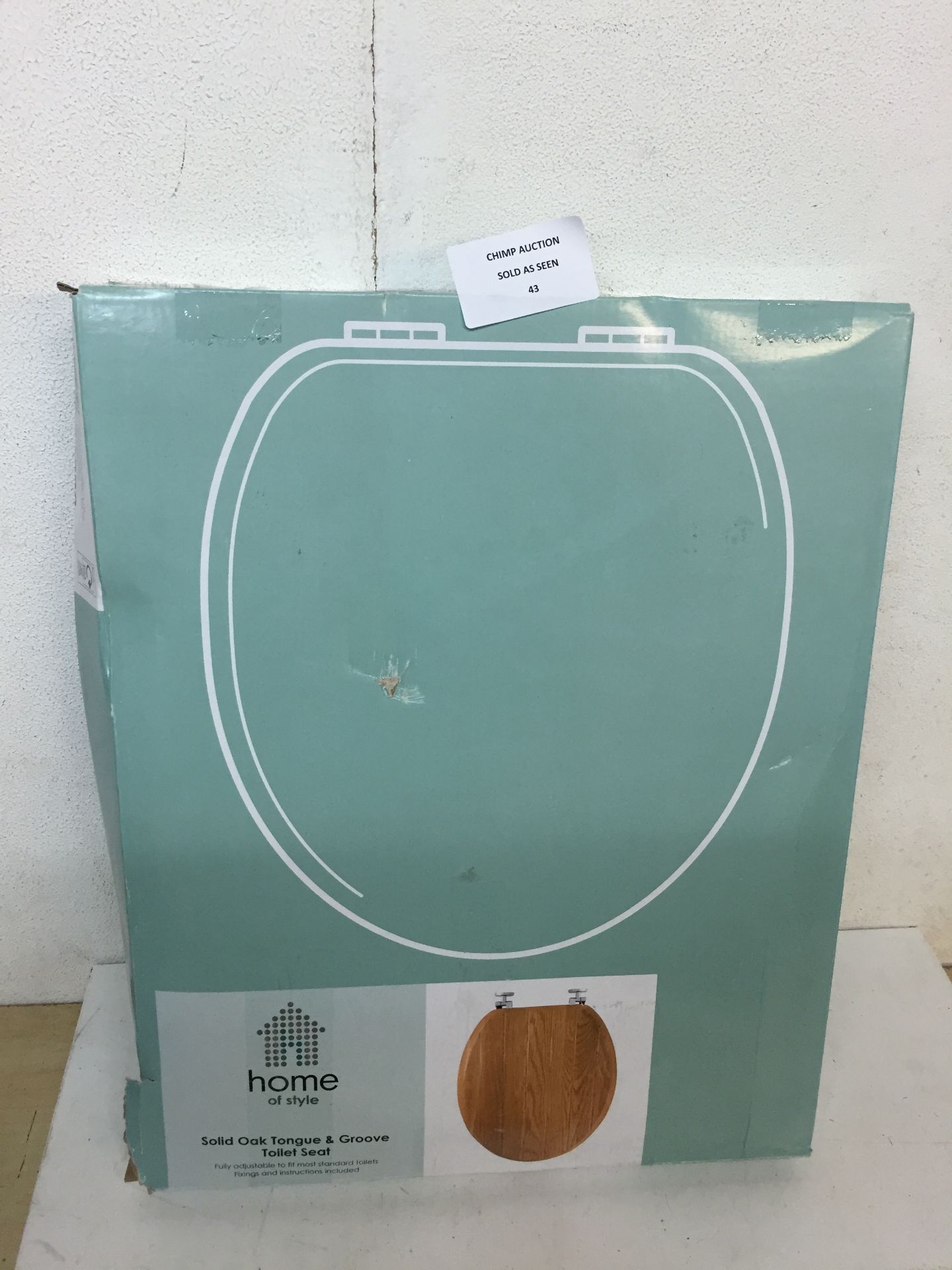 BOXED TOILET SEAT/ RRP £39.99/ UNTESTED