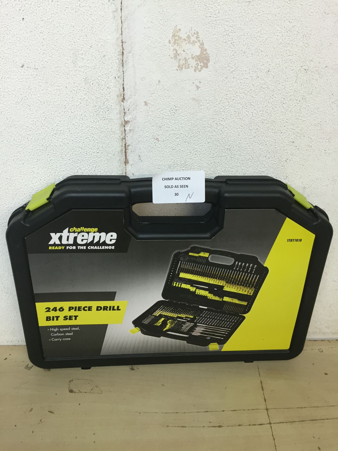 BRAND NEW Challenge Xtreme 246 Piece Drill Bit Set RRP £29.99/