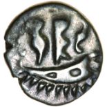 Duro Boat Bird. c.50-30 BC. Celtic silver quarter stater. 11mm. 1.19g.