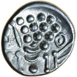 Cranborne Chase. c.58-45 BC. Celtic silver stater. 20mm. 5.99g.