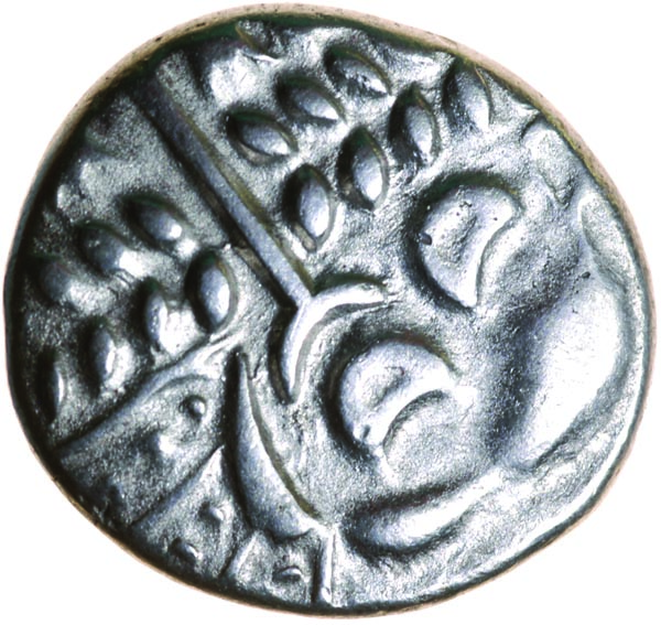 Cranborne Chase. c.58-45 BC. Celtic silver stater. 20mm. 5.99g. - Image 2 of 2